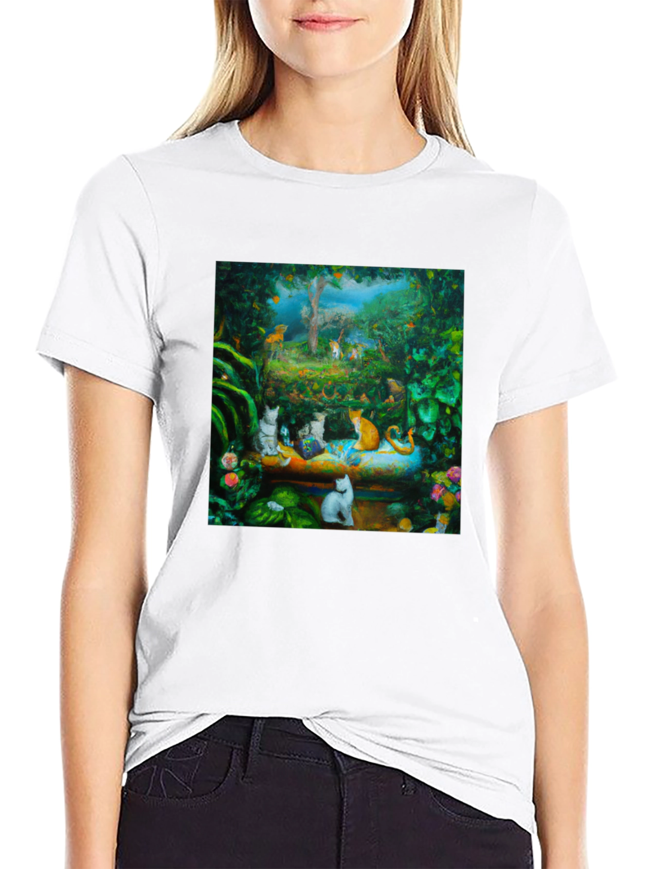 Artistic Cat Eden T-Shirt
