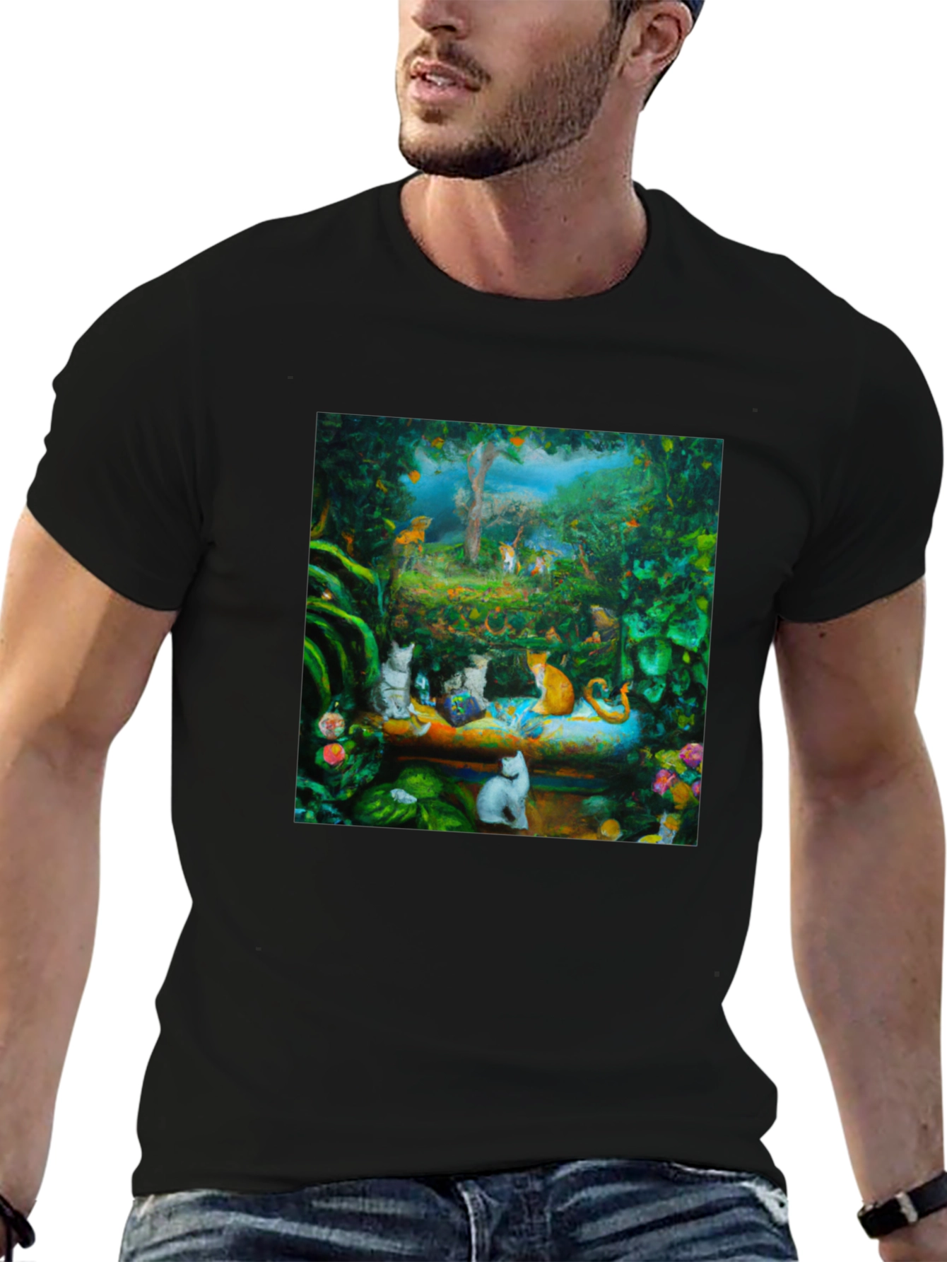 Artistic Cat Eden T-Shirt