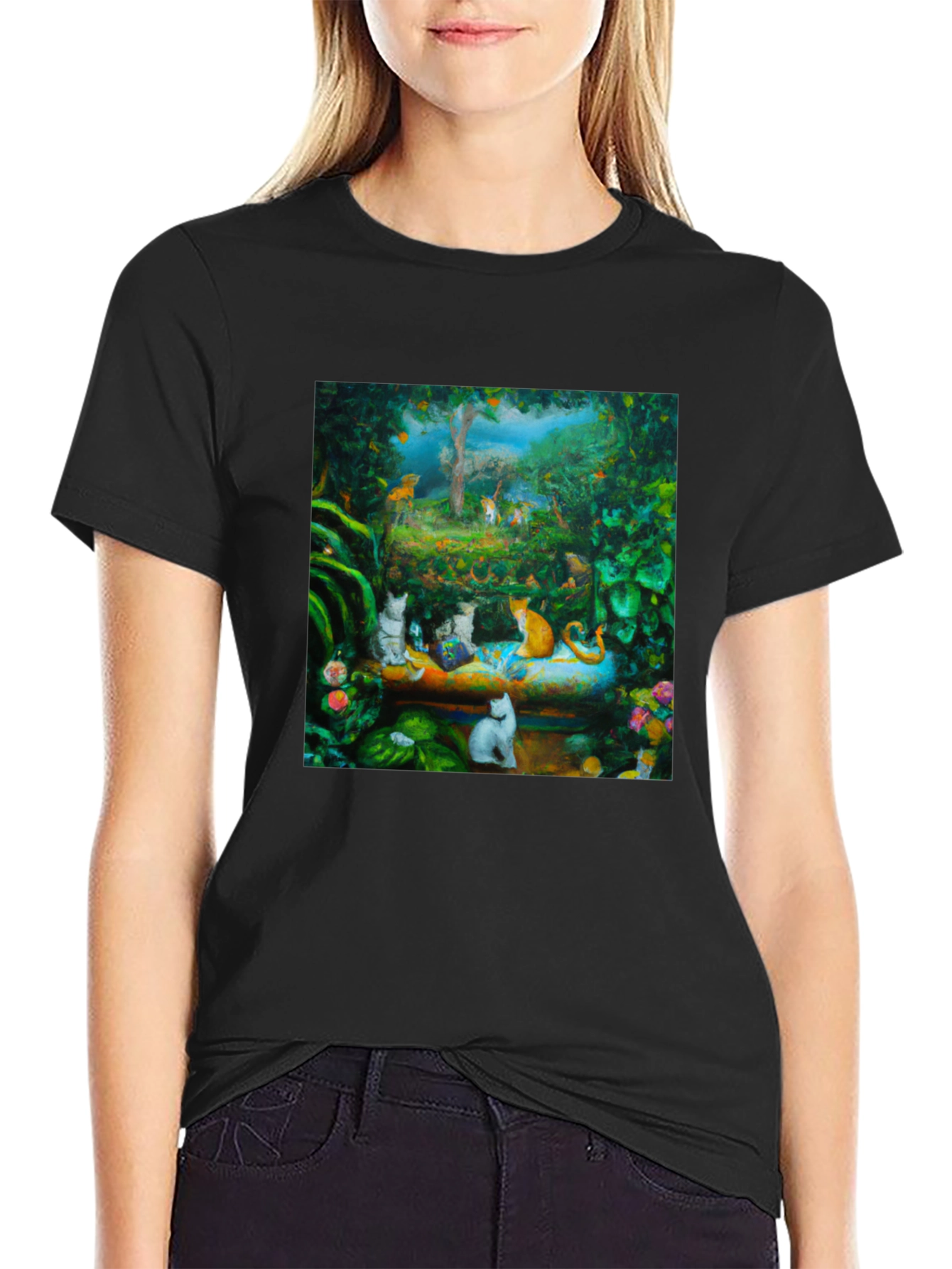 Artistic Cat Eden T-Shirt