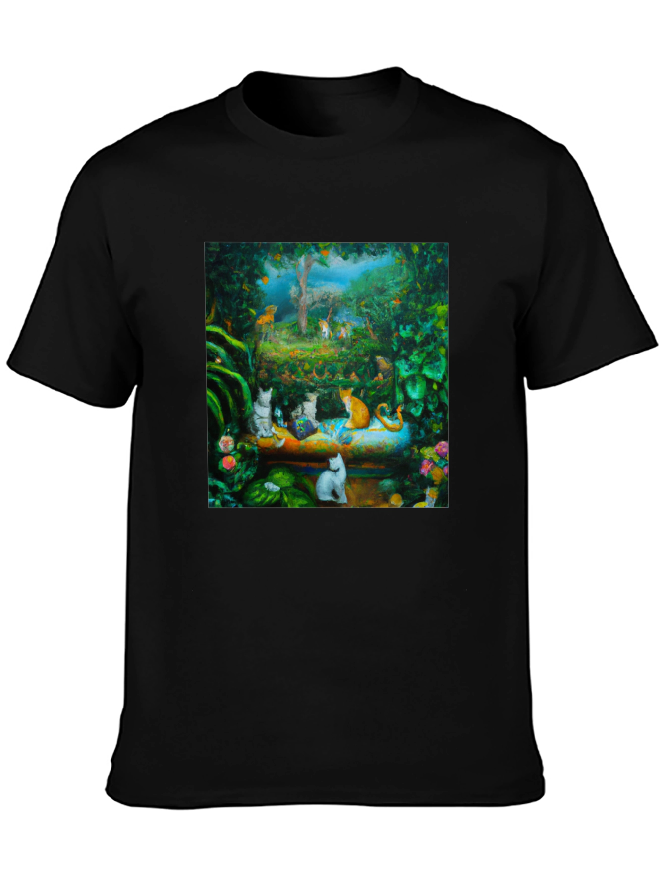 Artistic Cat Eden T-Shirt