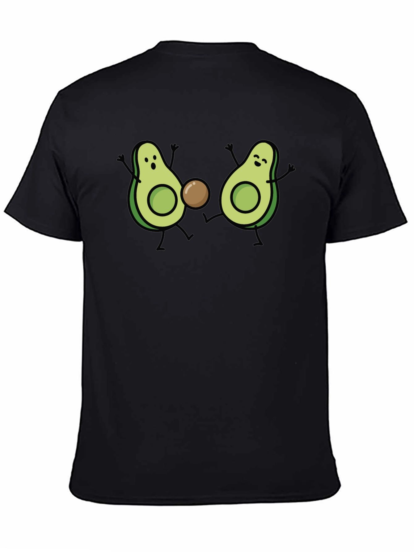 Avocado Friends T-Shirt - Cute Cartoon Design