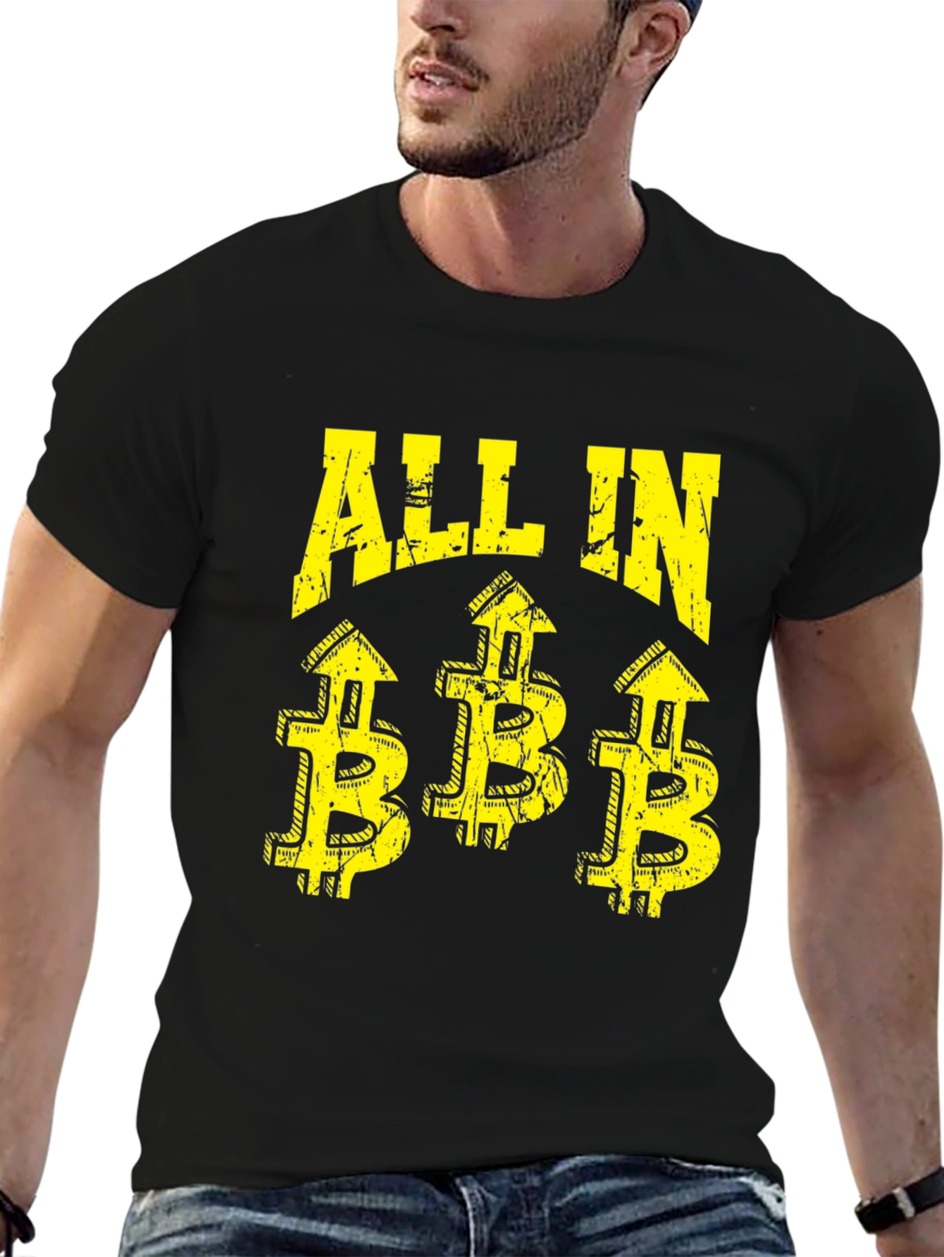 All In Bitcoin Crypto T-Shirt