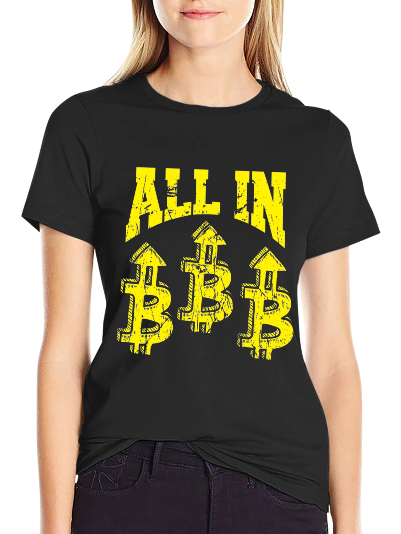 All In Bitcoin Crypto T-Shirt
