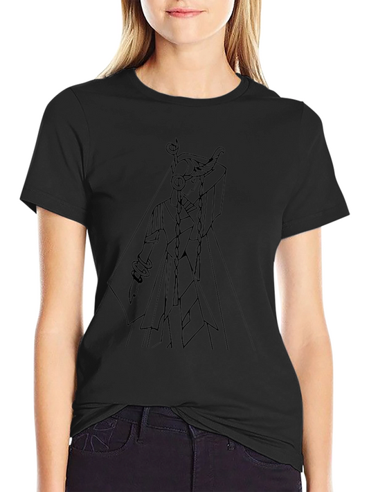Geometric Line Art T-Shirt
