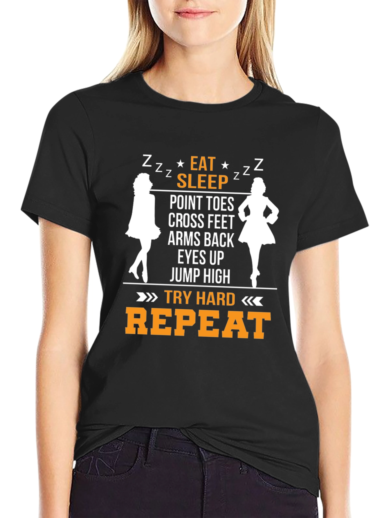 Eat Sleep Irish Dance Repeat T-Shirt