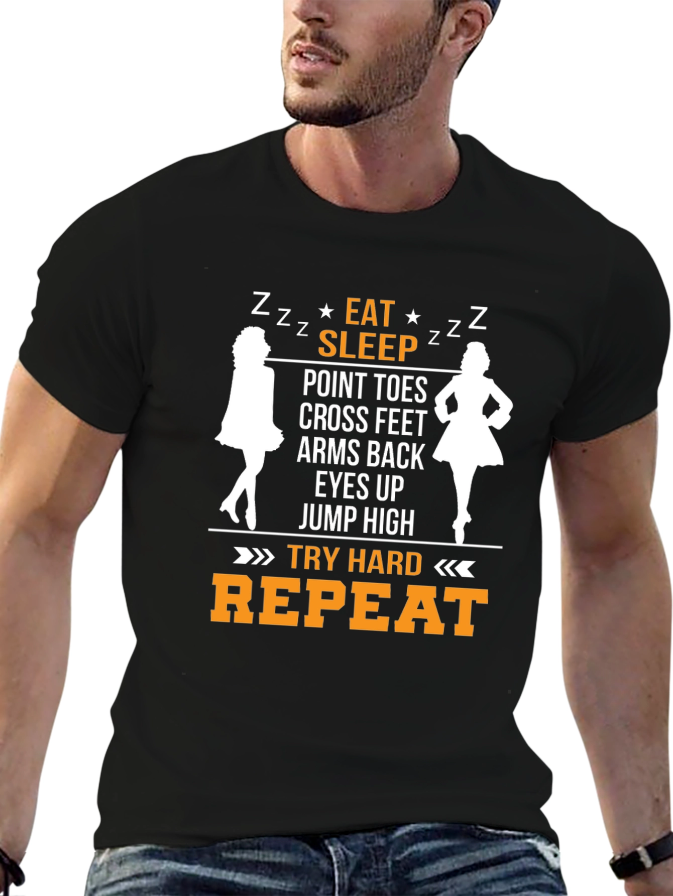 Eat Sleep Irish Dance Repeat T-Shirt
