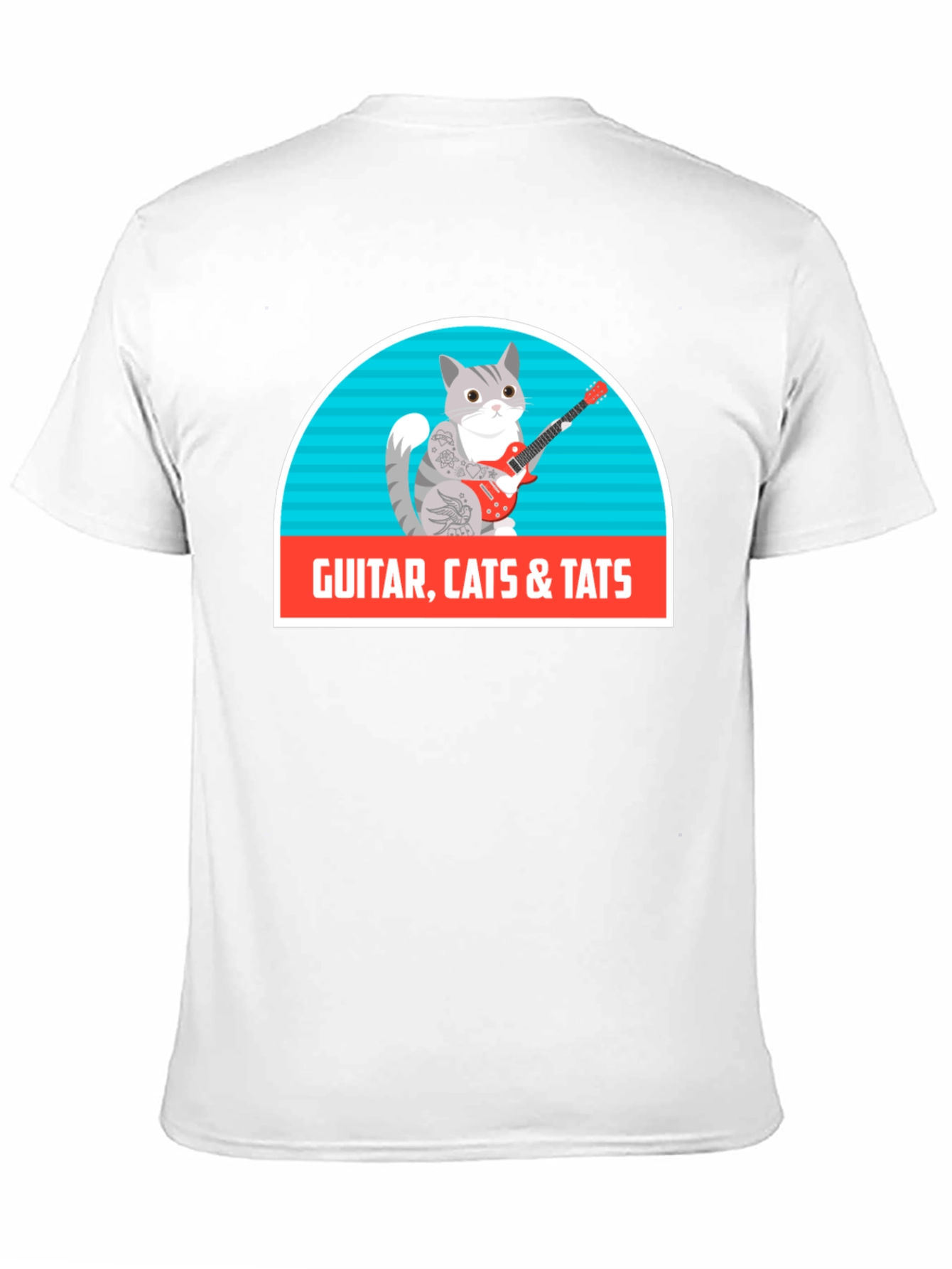 Guitar Cats & Tats T-Shirt