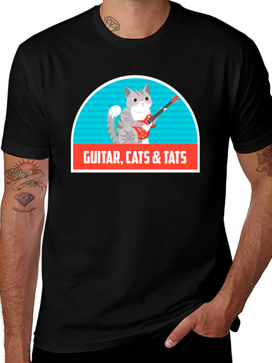 Guitar Cats & Tats T-Shirt