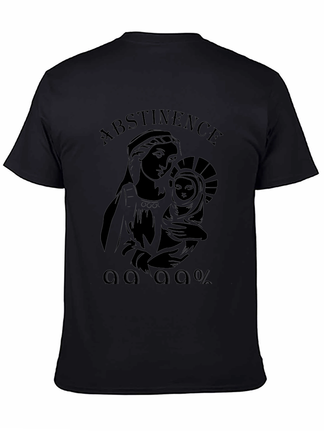 Abstinence Virgin Mary Graphic T-Shirt