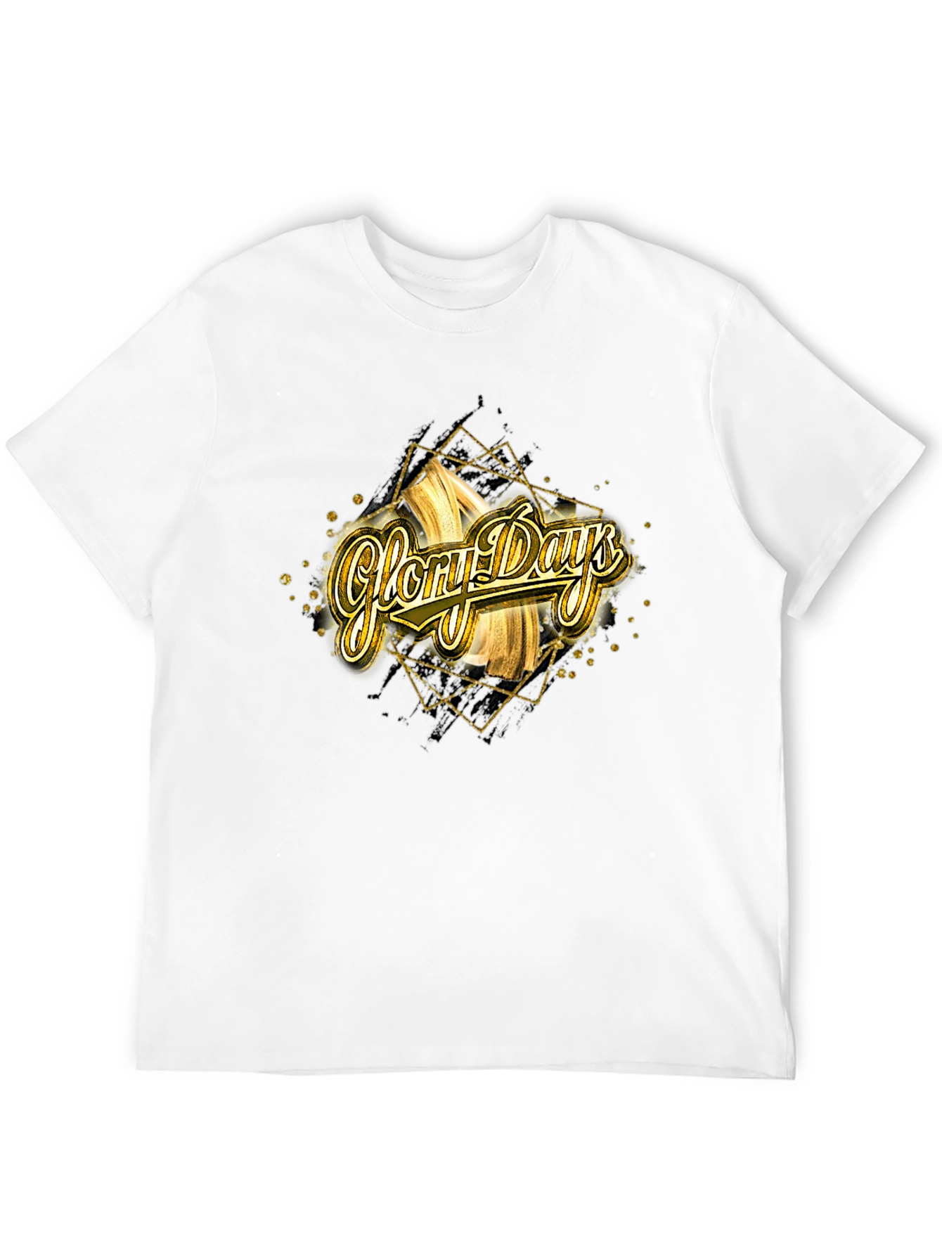 Glory Days Graphic Tee - Gold & Black