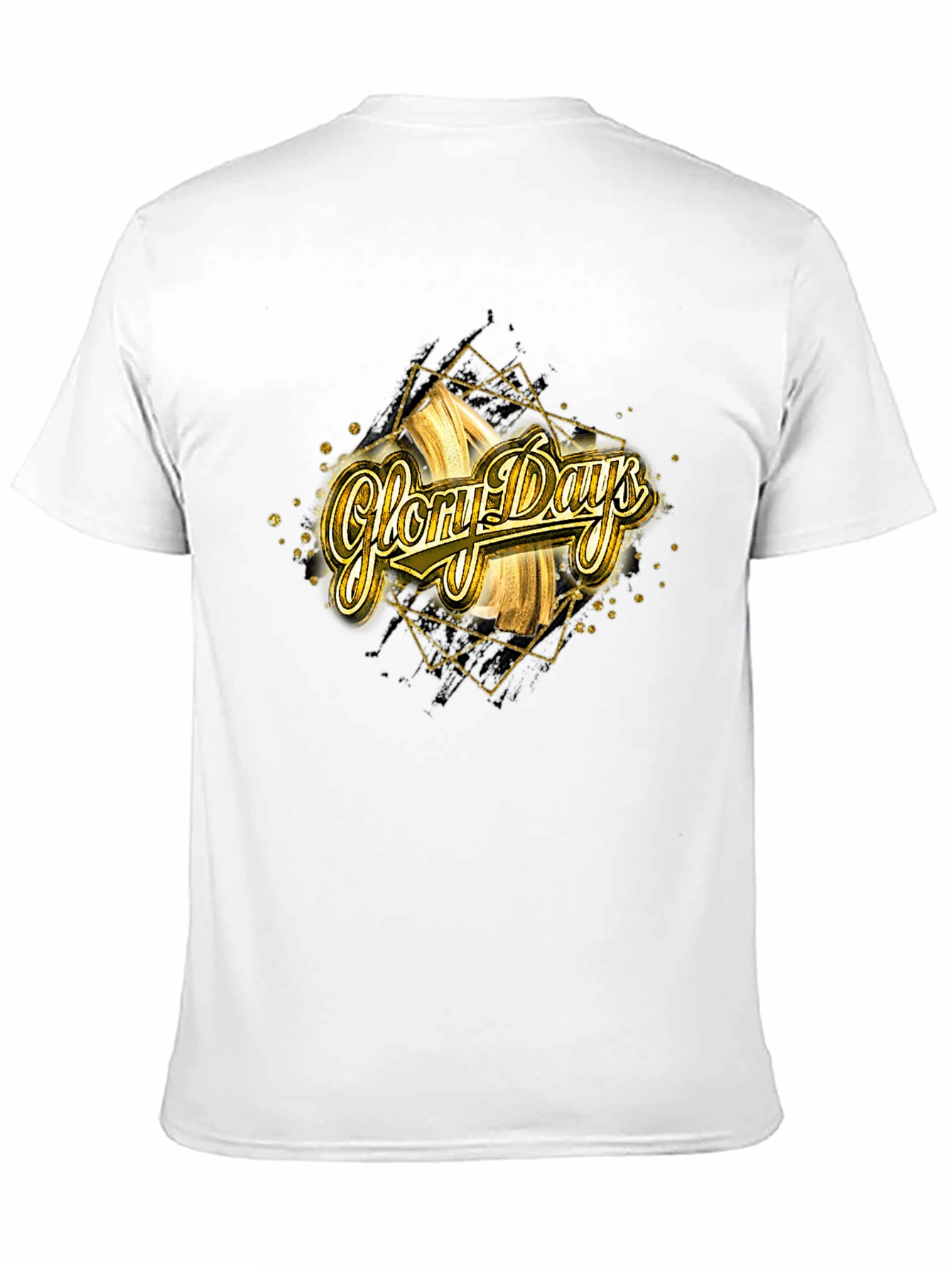 Glory Days Graphic Tee - Gold & Black
