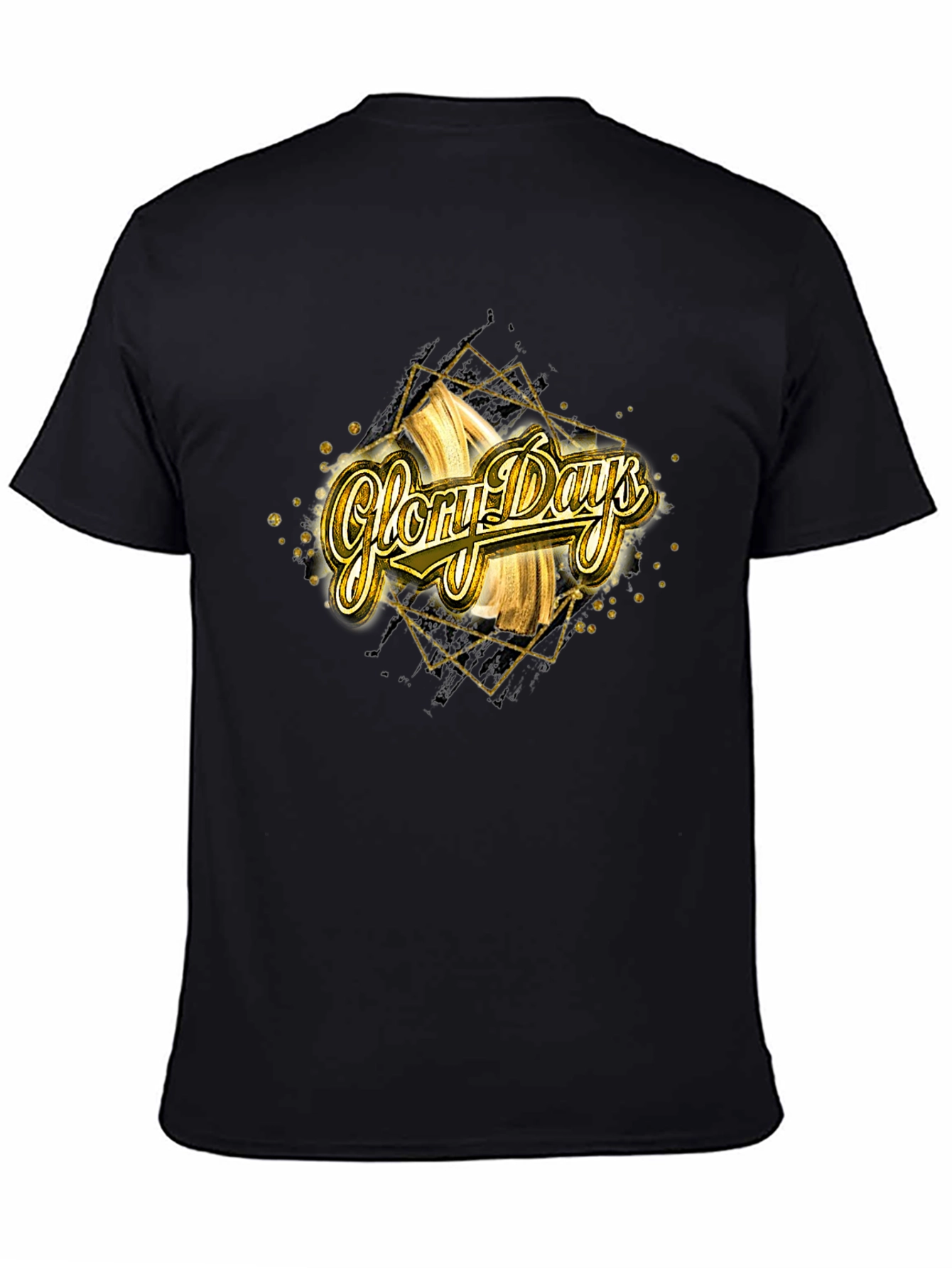 Glory Days Graphic Tee - Gold & Black