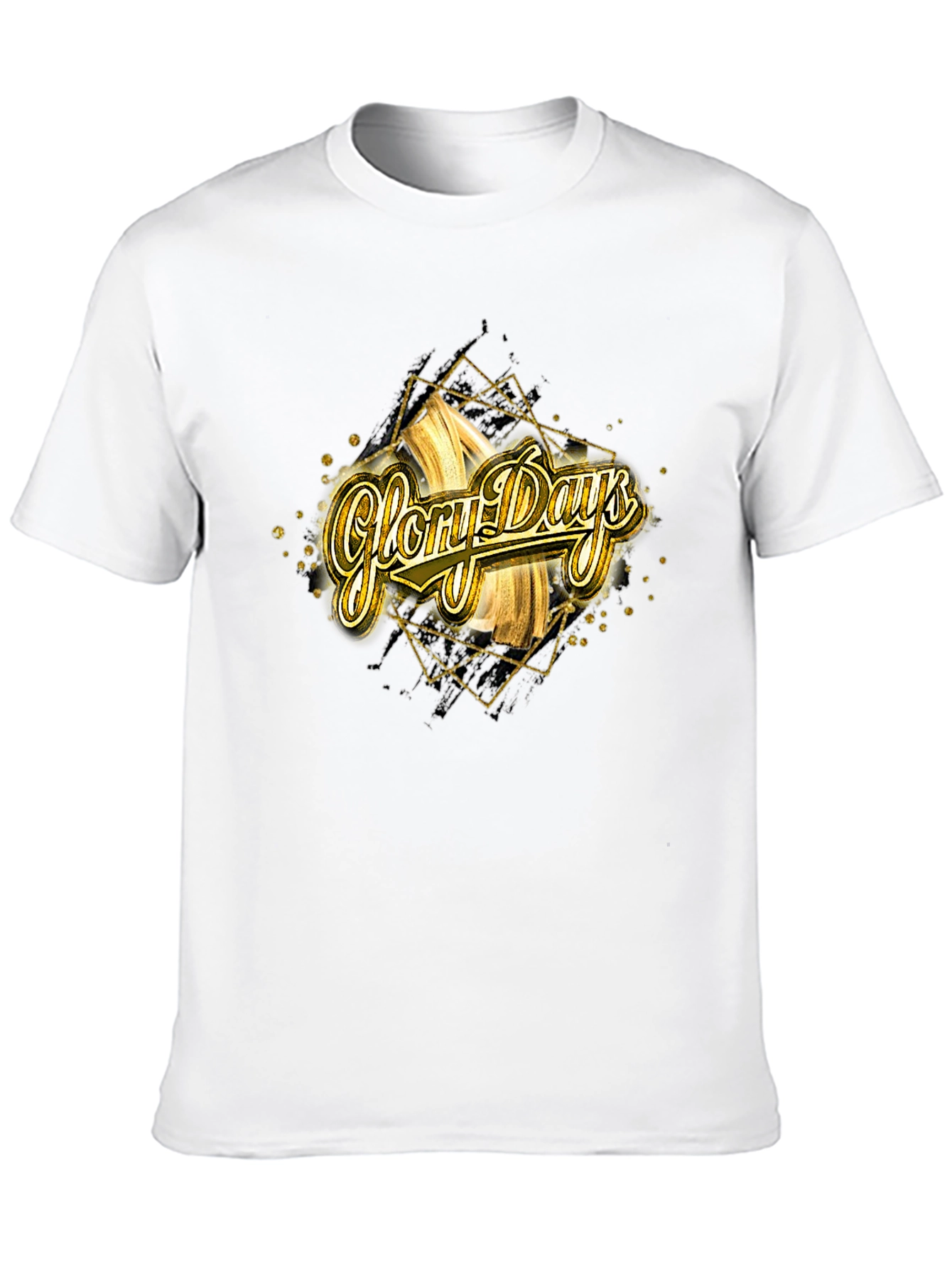 Glory Days Graphic Tee - Gold & Black