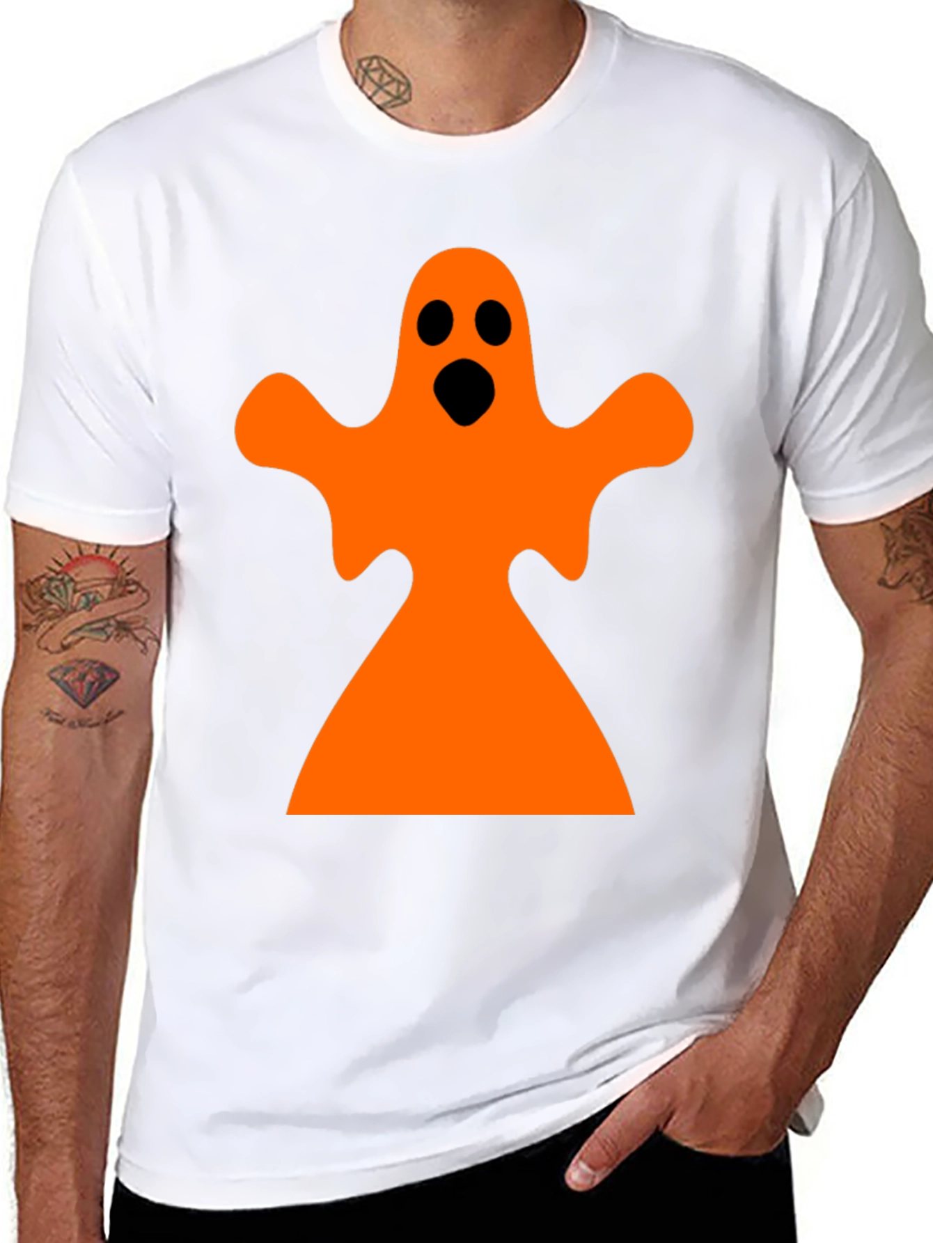 Halloween Ghost T-Shirt - Spooky Fun