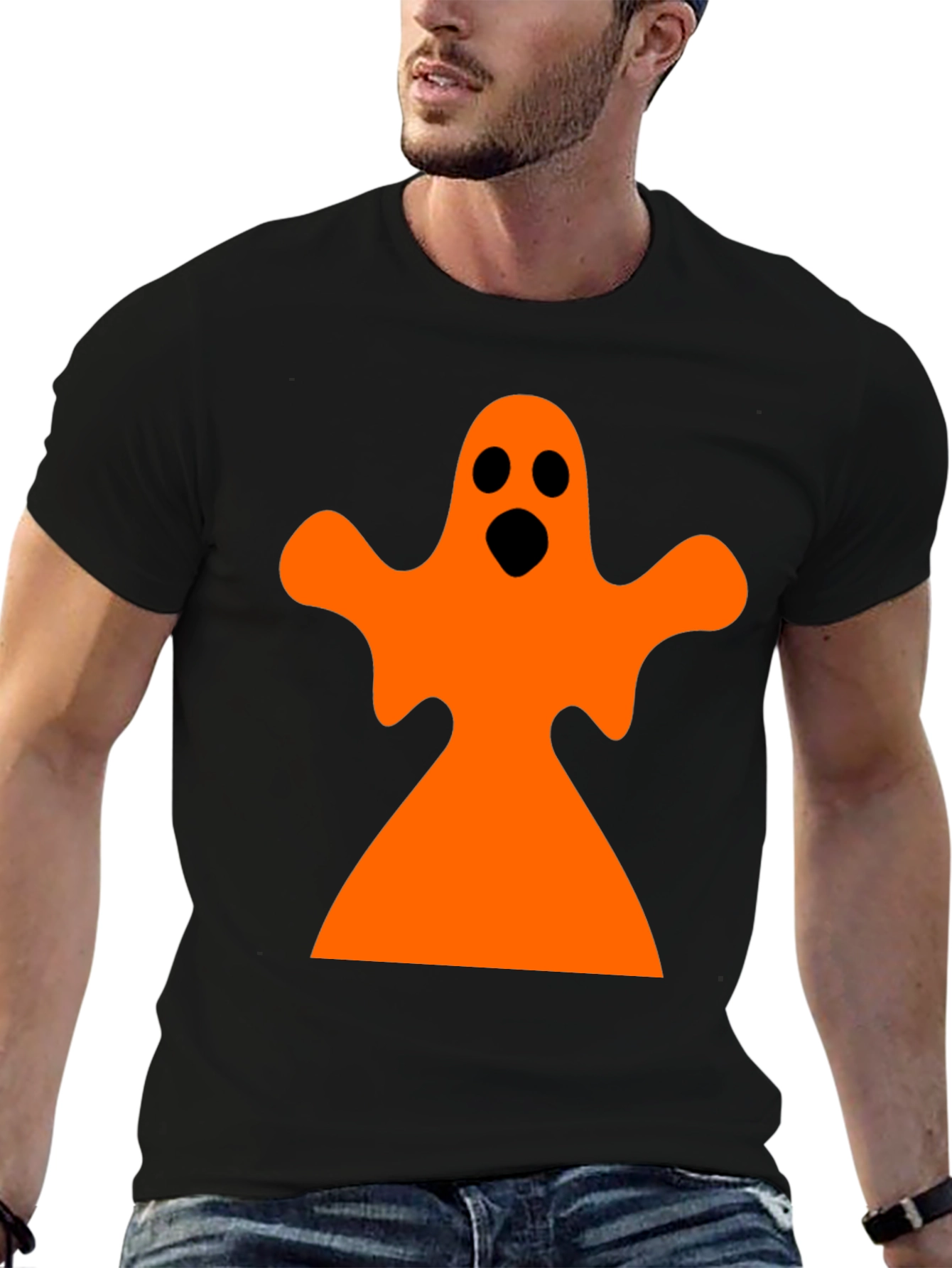 Halloween Ghost T-Shirt - Spooky Fun