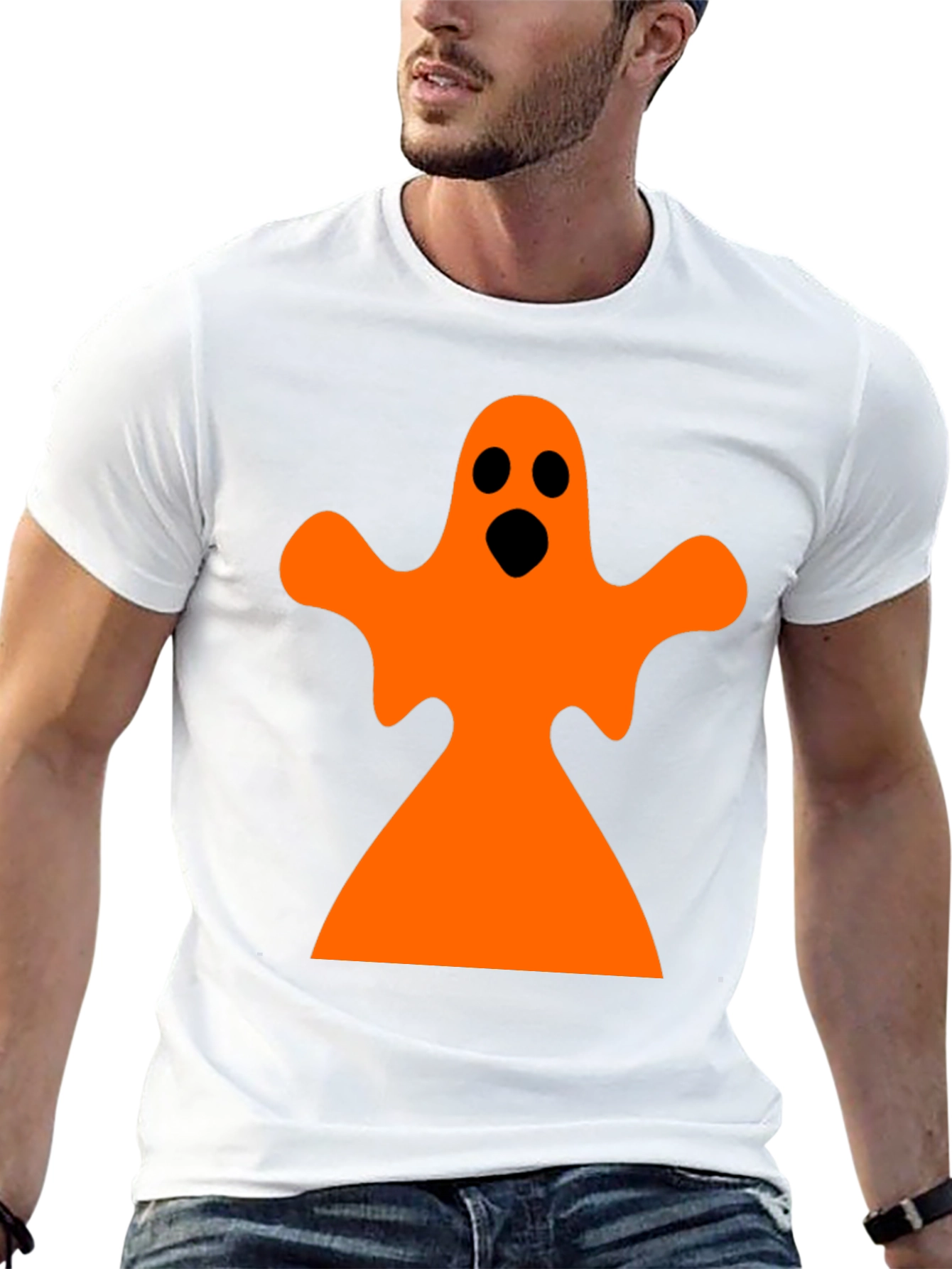 Halloween Ghost T-Shirt - Spooky Fun