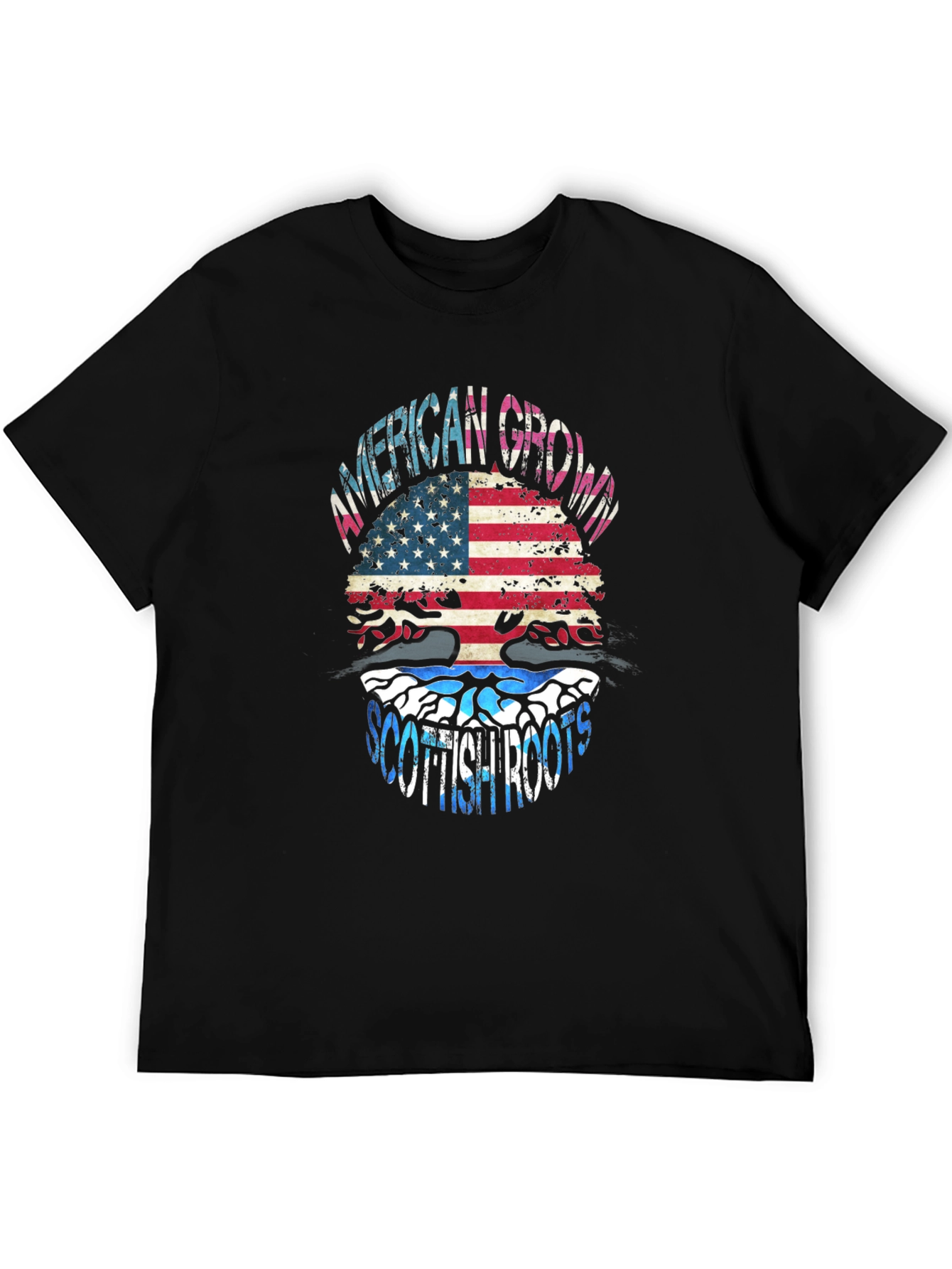 American Grown Scottish Roots Graphic Tee