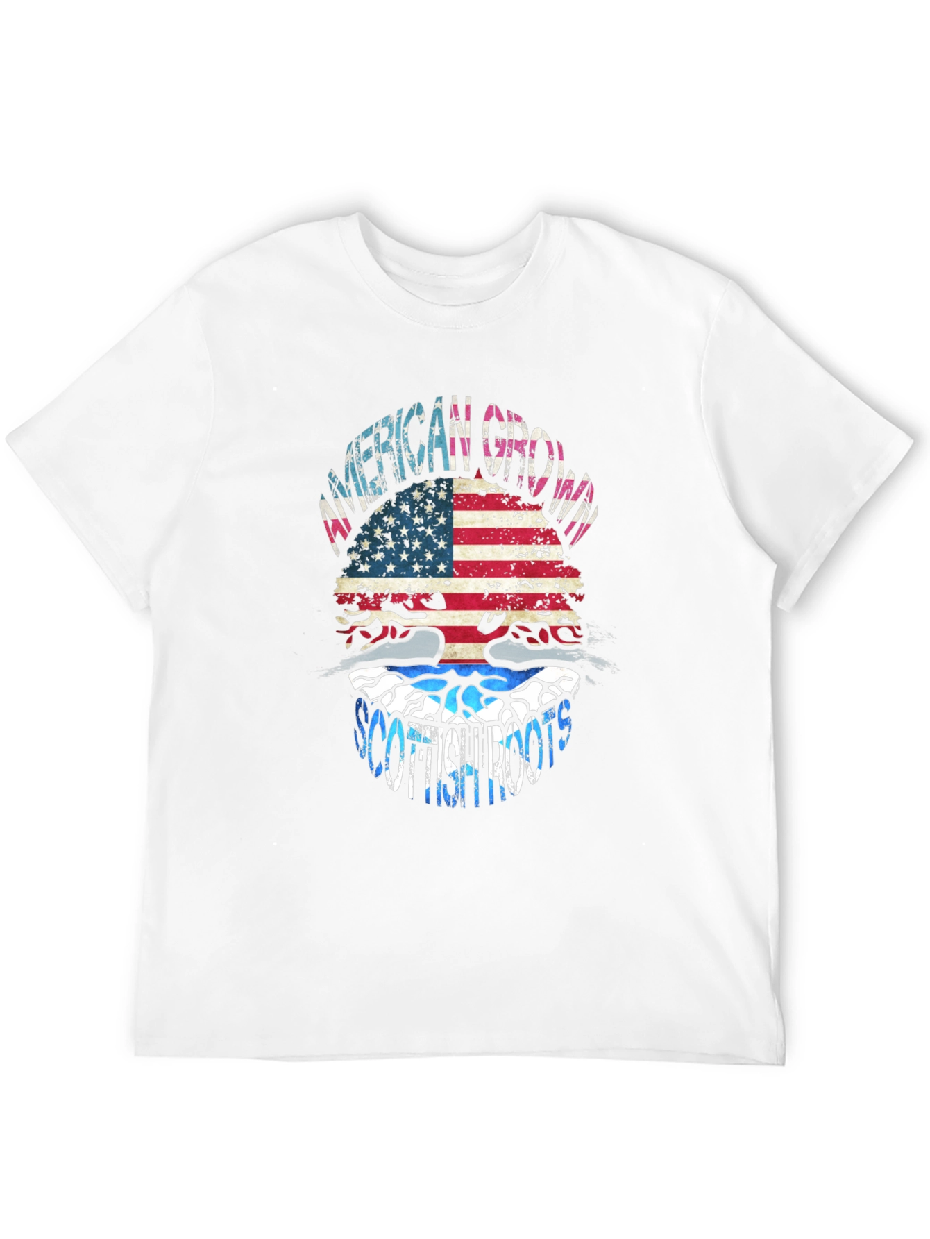American Grown Scottish Roots Graphic Tee