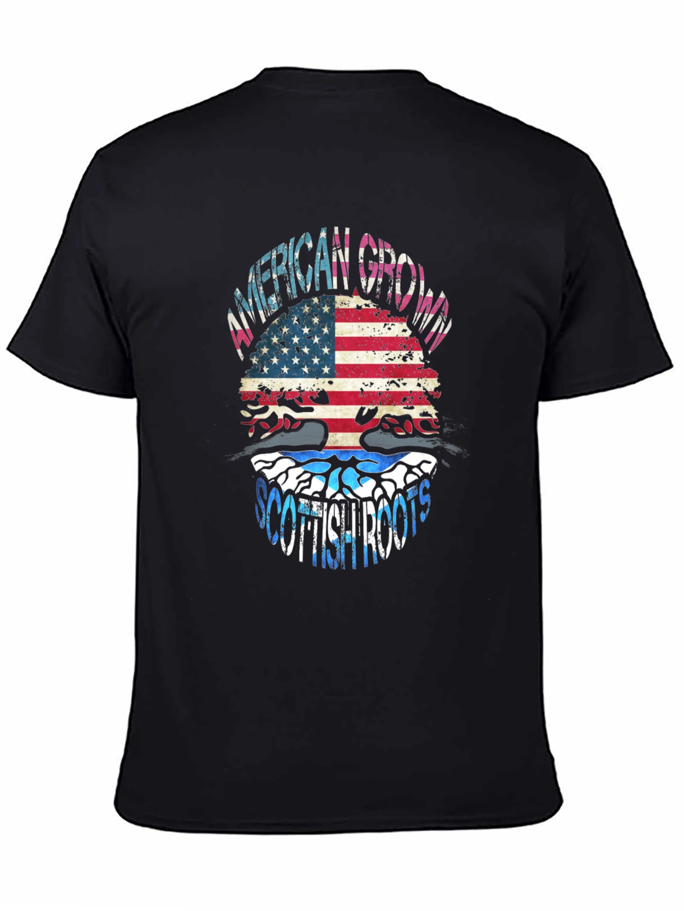 American Grown Scottish Roots Graphic Tee