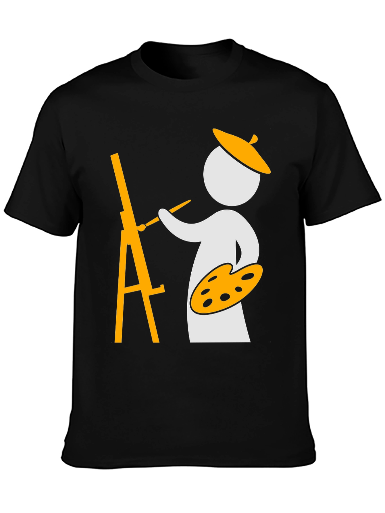 Artist Graphic Tee - Painter Easel Design