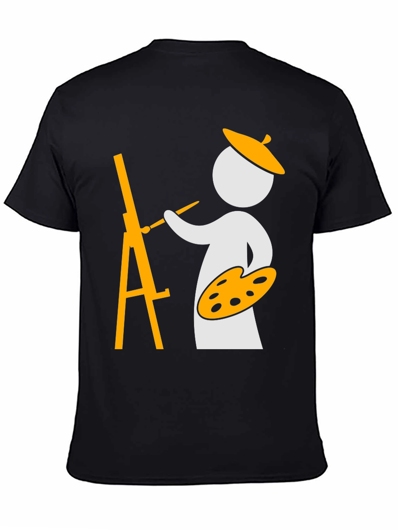 Artist Graphic Tee - Painter Easel Design