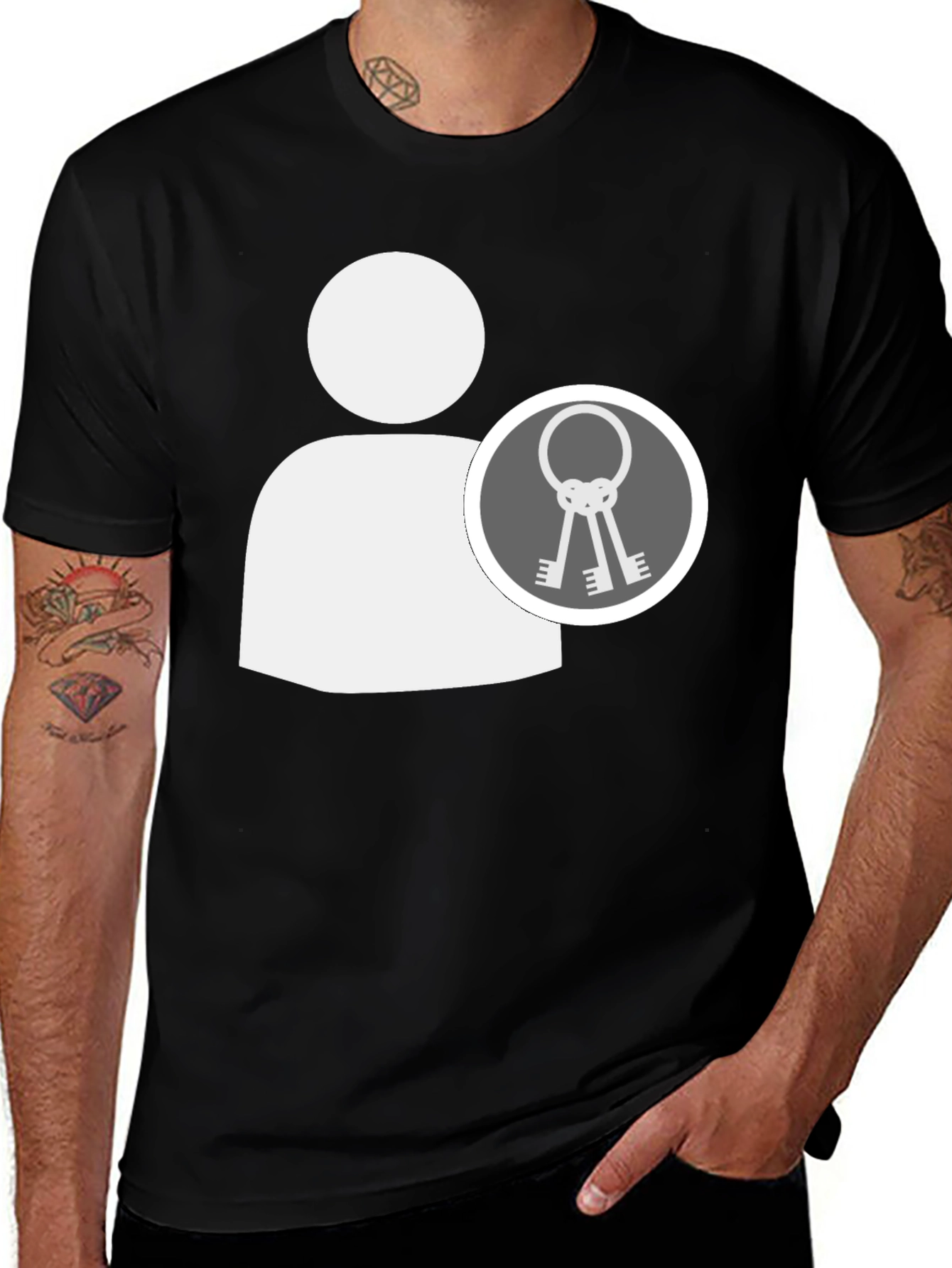 Access Granted Graphic Tee - Black