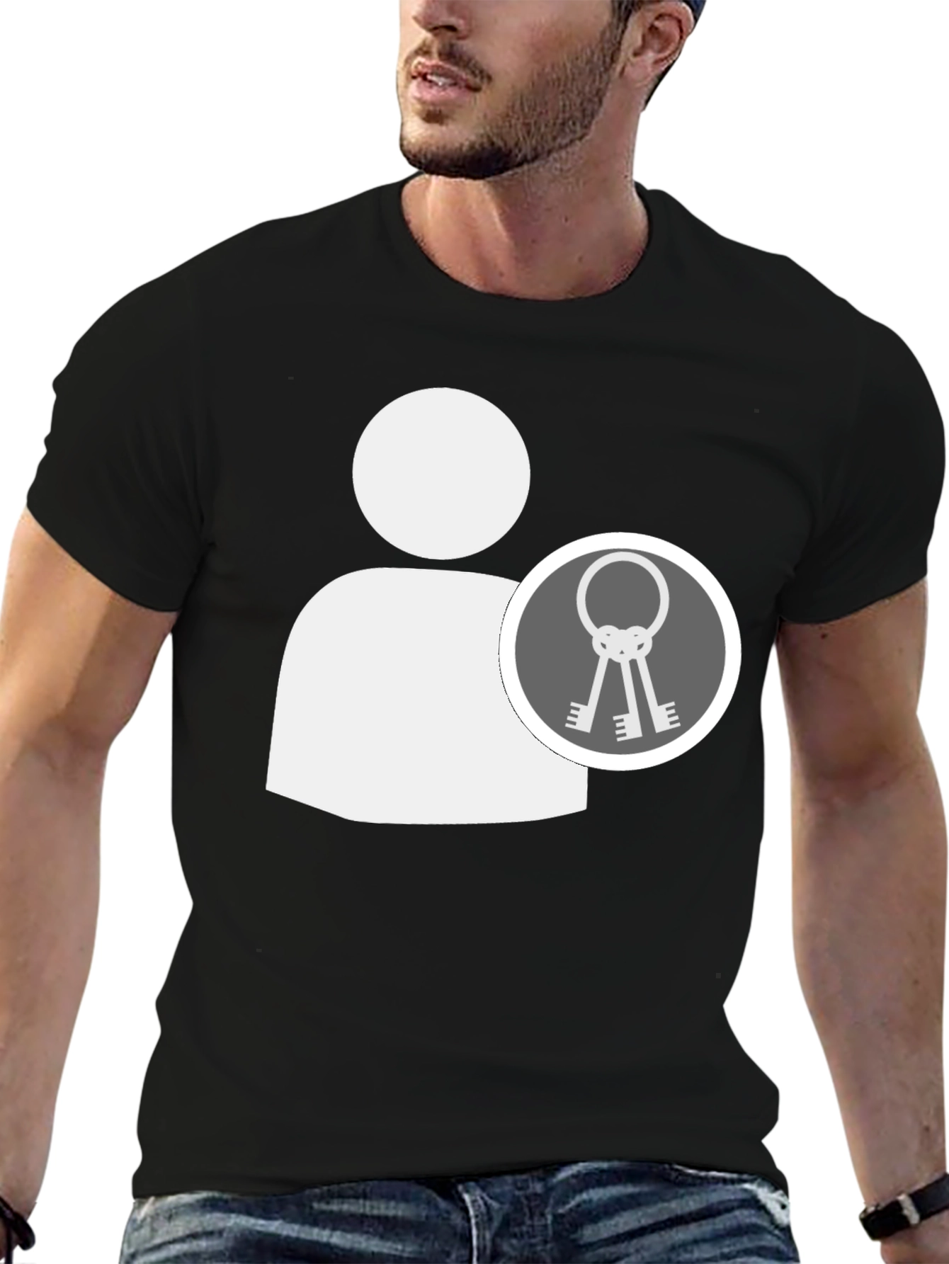 Access Granted Graphic Tee - Black