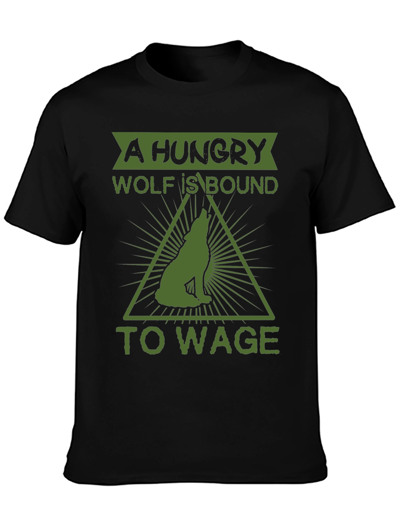 A Hungry Wolf Tee - Bound to Wage