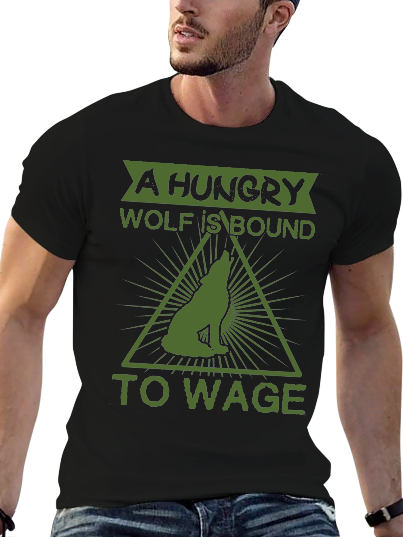 A Hungry Wolf Tee - Bound to Wage