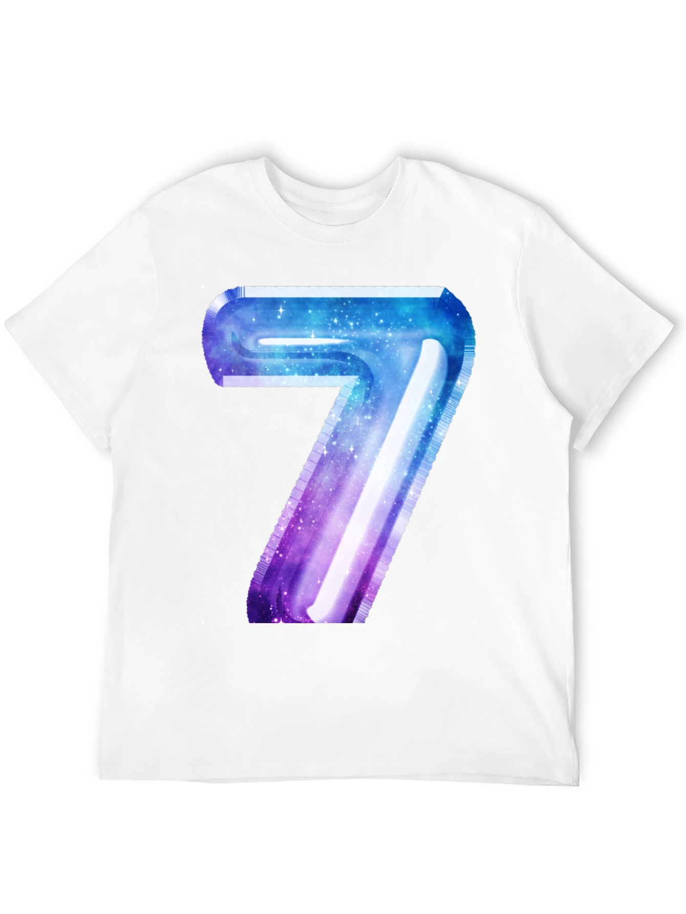 Galaxy Number 7 Graphic Tee