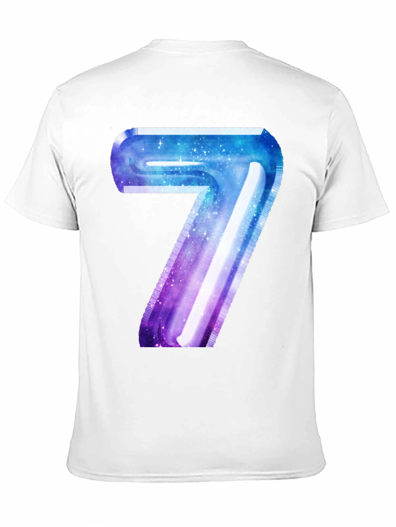 Galaxy Number 7 Graphic Tee