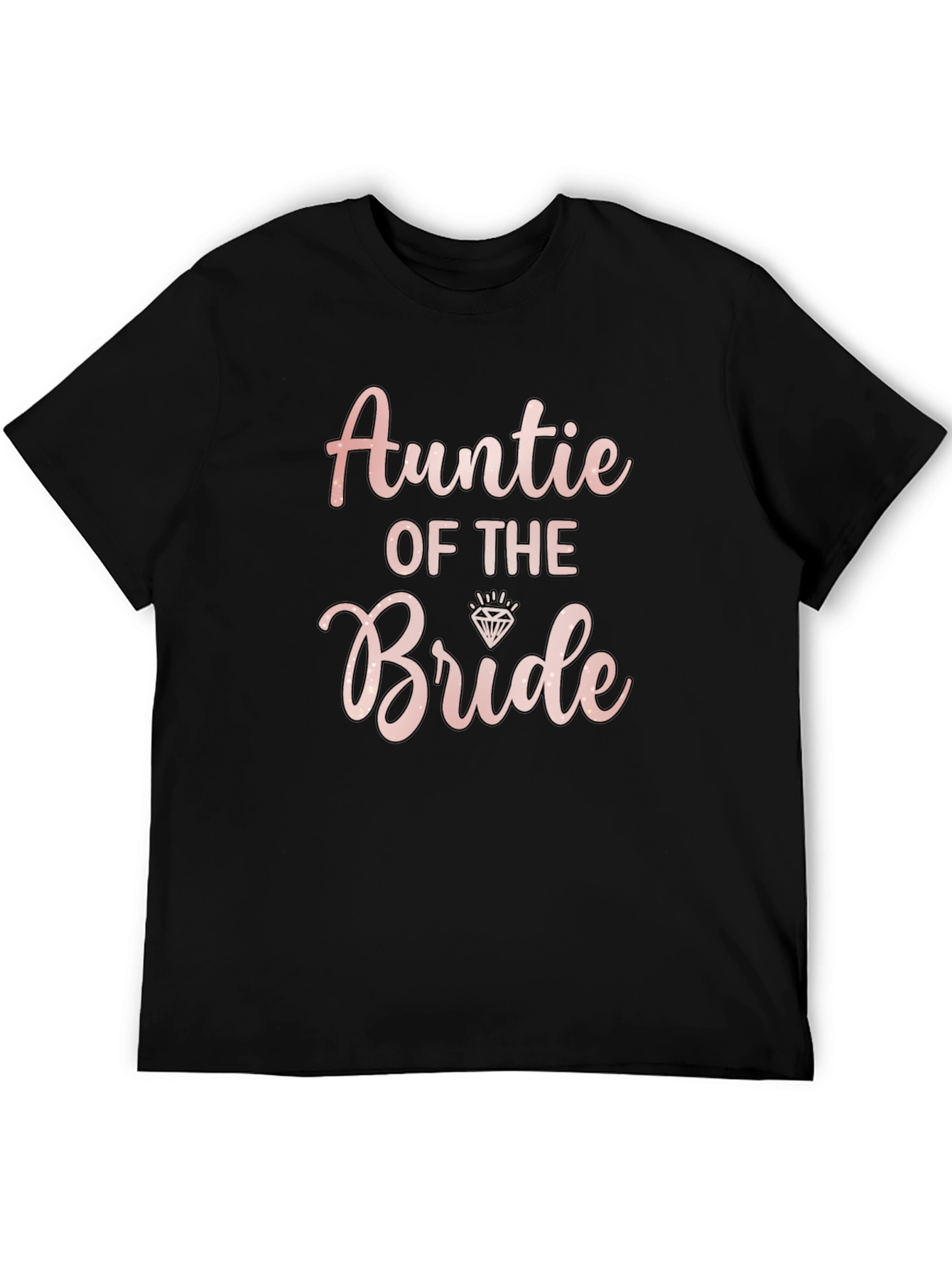 Auntie of the Bride T-Shirt Bridal Party Wedding