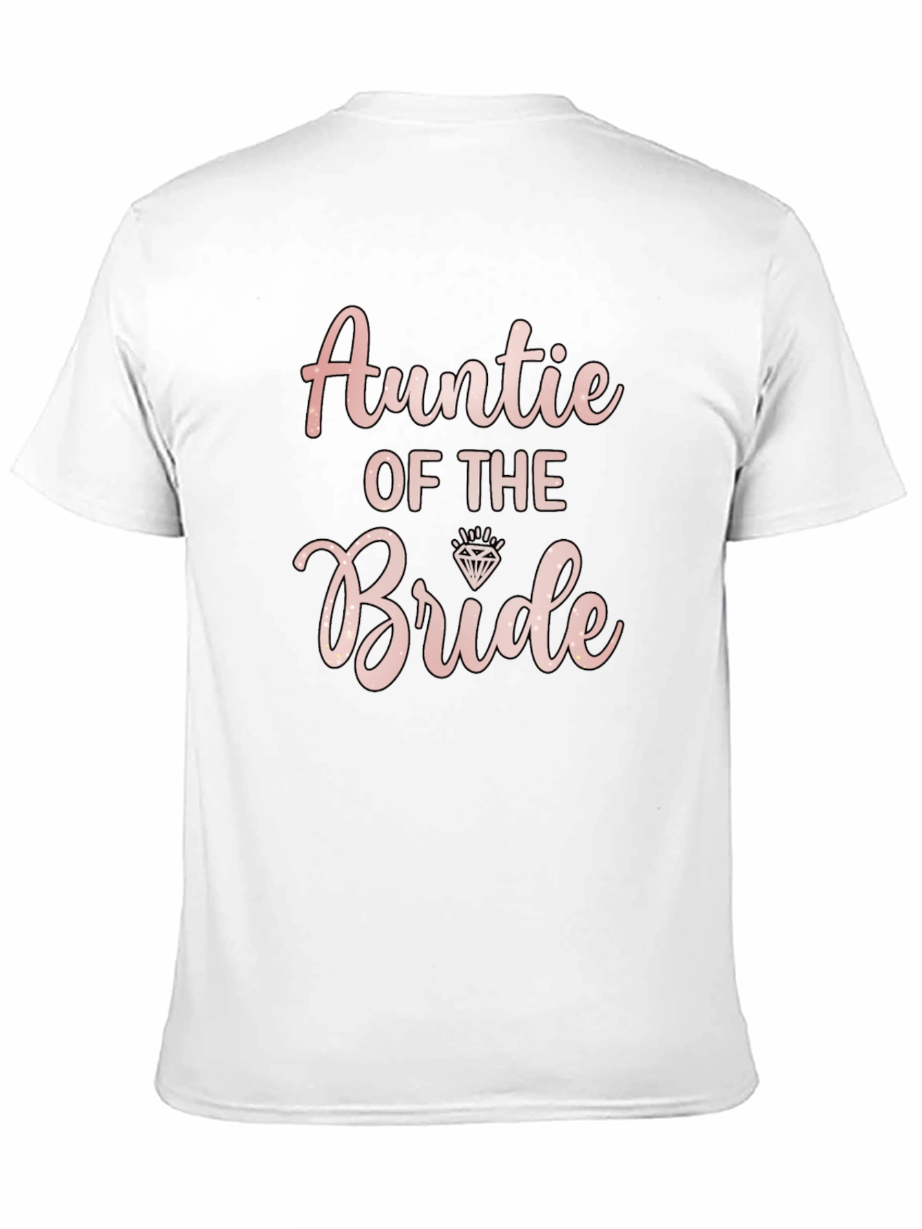 Auntie of the Bride T-Shirt Bridal Party Wedding