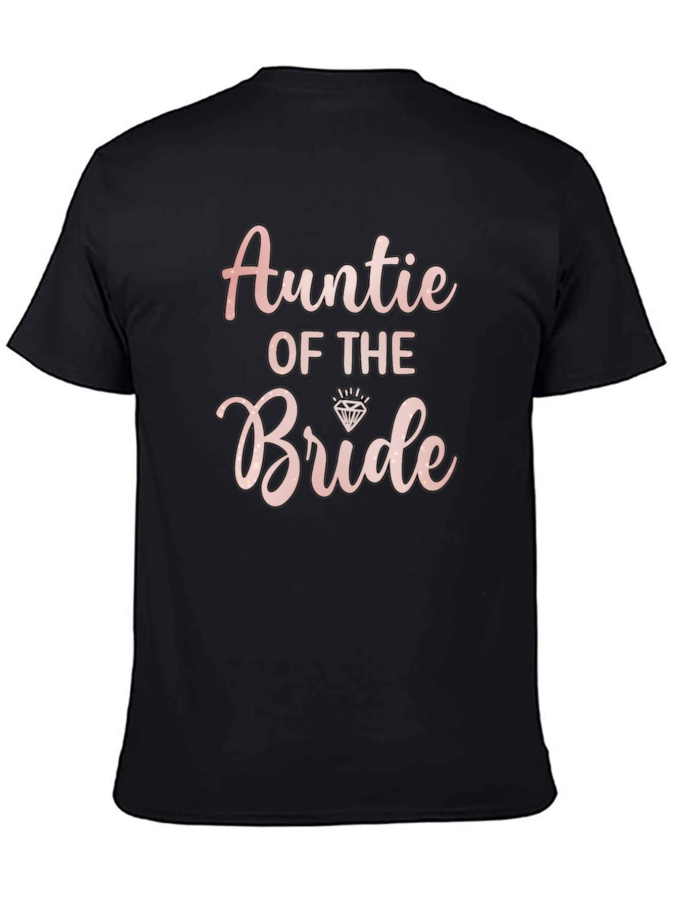 Auntie of the Bride T-Shirt Bridal Party Wedding