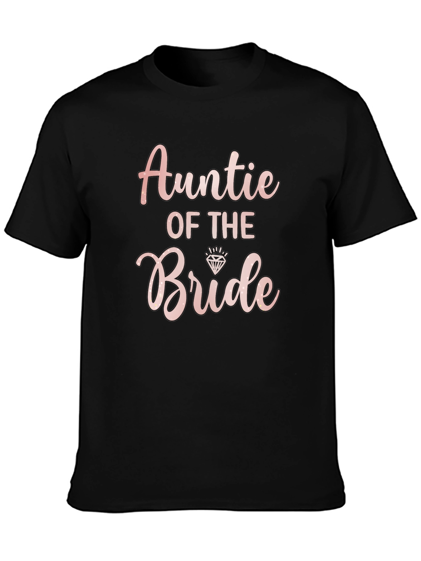 Auntie of the Bride T-Shirt Bridal Party Wedding