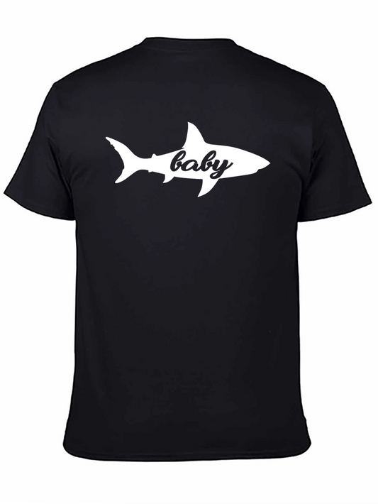 Baby Shark T-Shirt - Black Cotton Tee