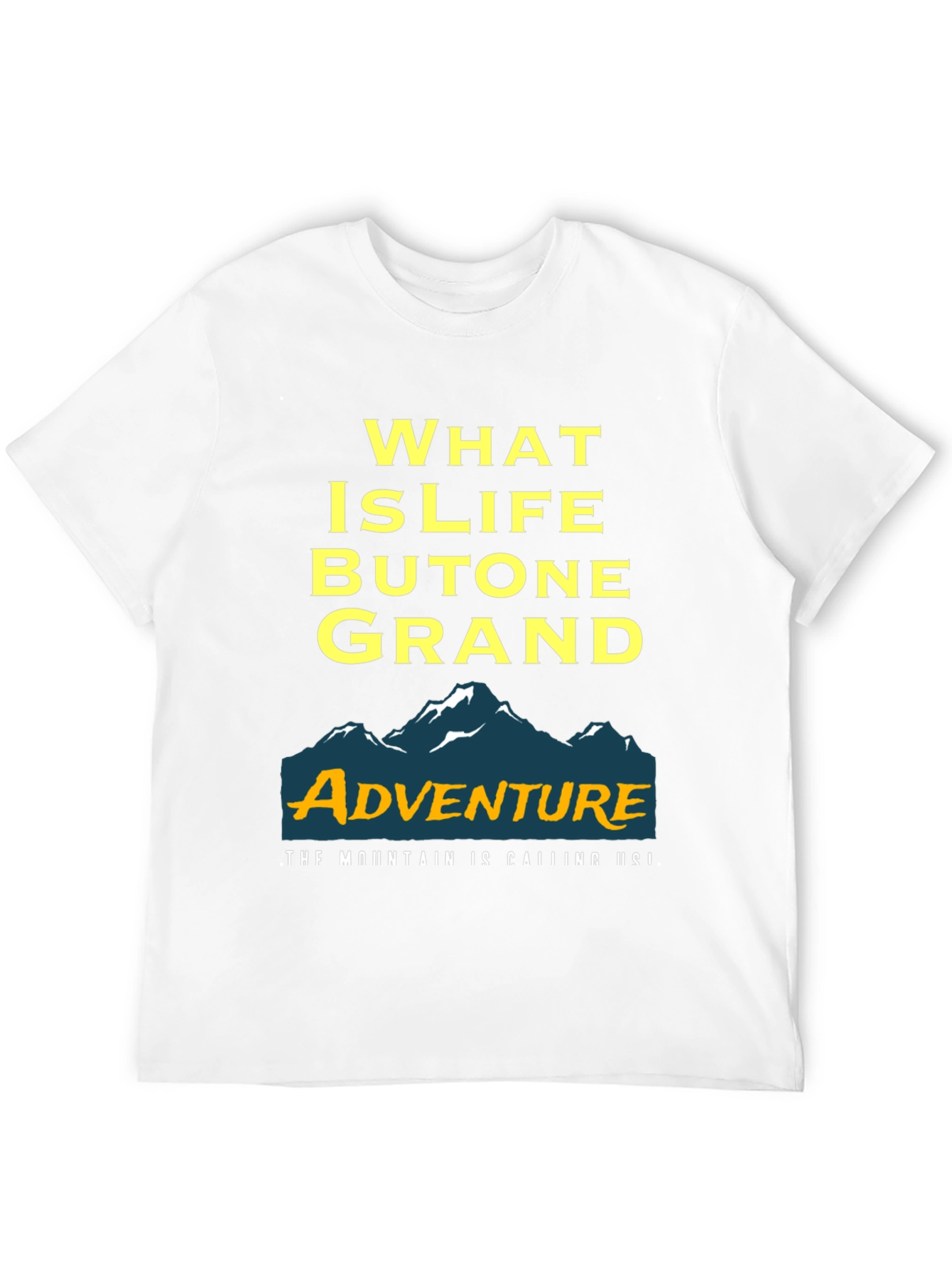 Adventure Awaits Graphic T-Shirt - Mountain Calling