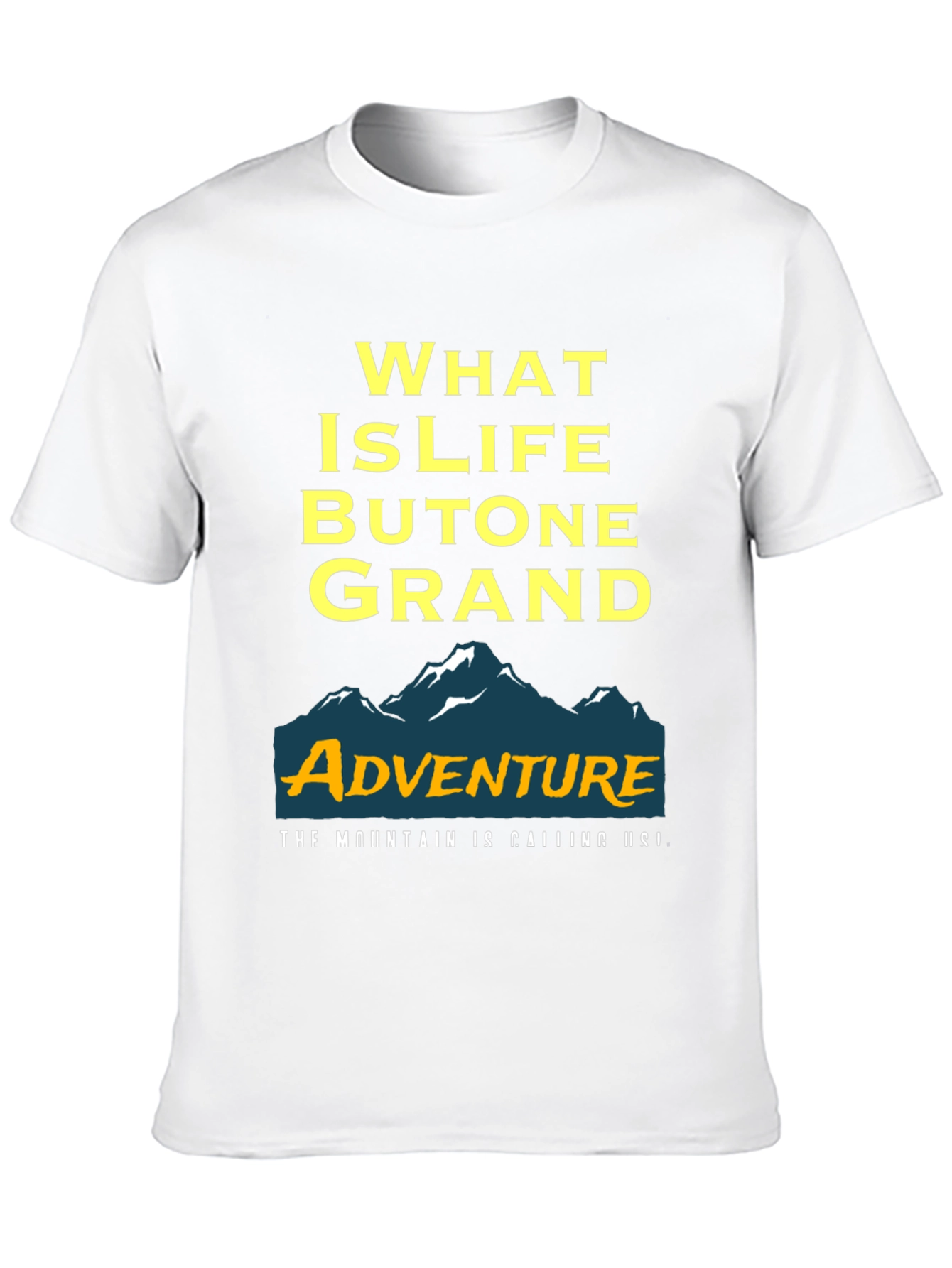 Adventure Awaits Graphic T-Shirt - Mountain Calling