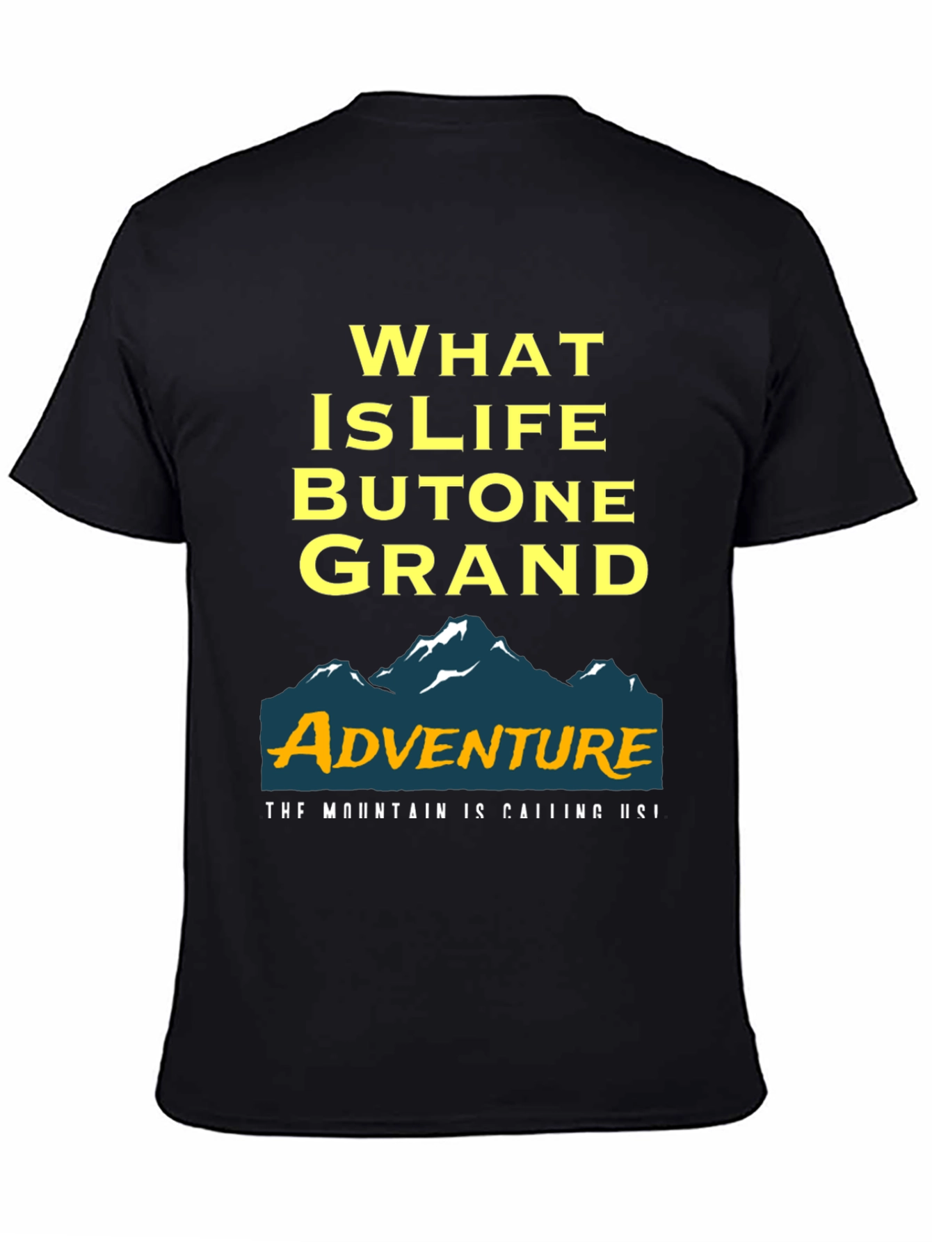 Adventure Awaits Graphic T-Shirt - Mountain Calling
