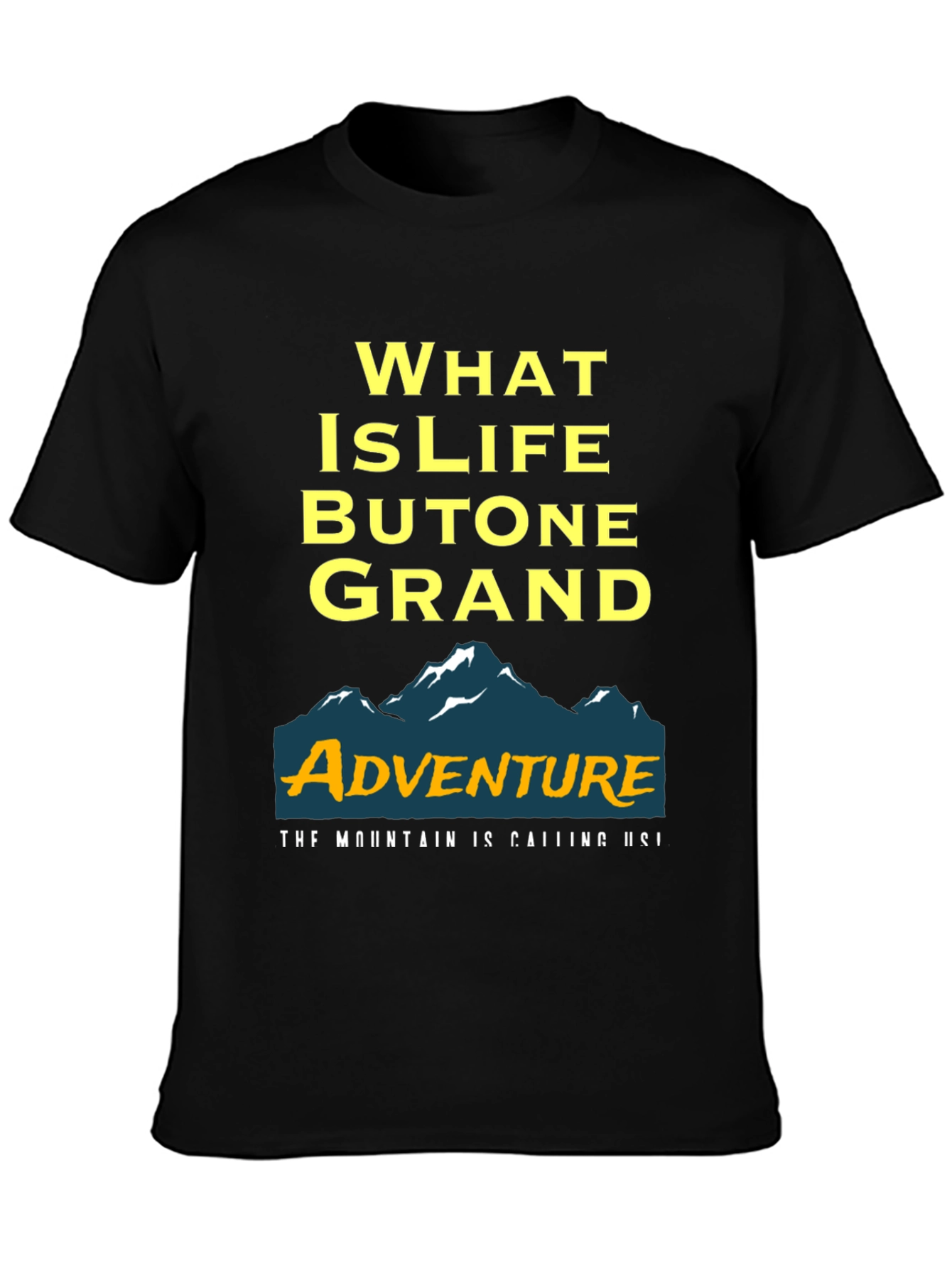 Adventure Awaits Graphic T-Shirt - Mountain Calling