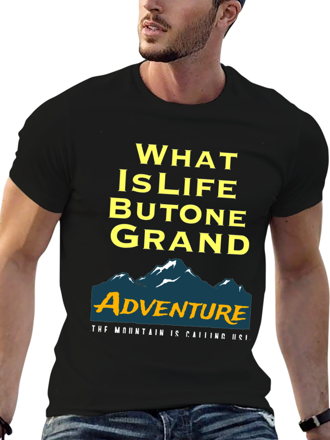Adventure Awaits Graphic T-Shirt - Mountain Calling