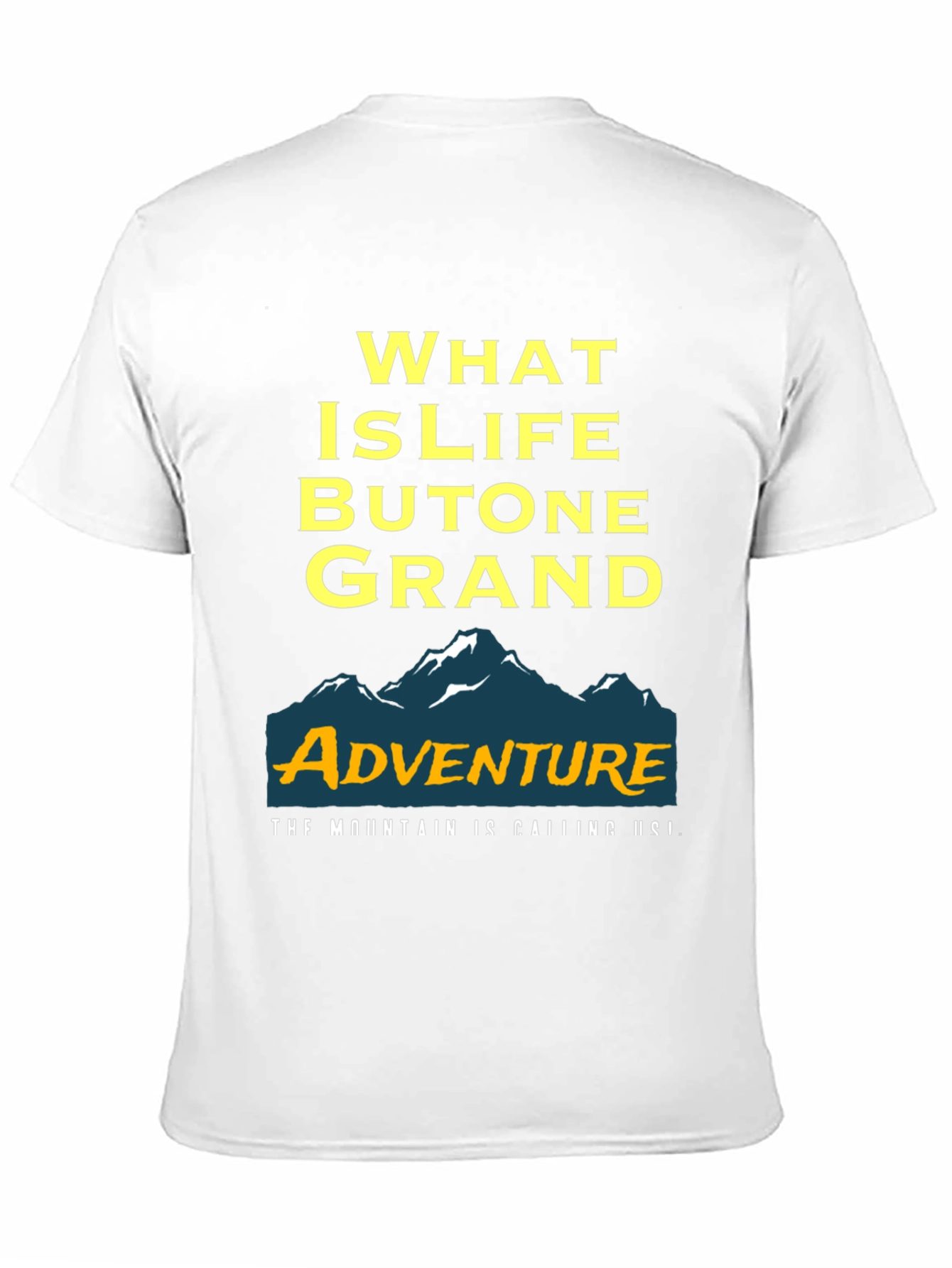 Adventure Awaits Graphic T-Shirt - Mountain Calling