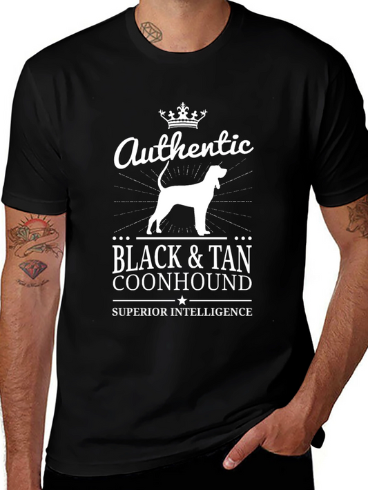 Authentic Black & Tan Coonhound Tee