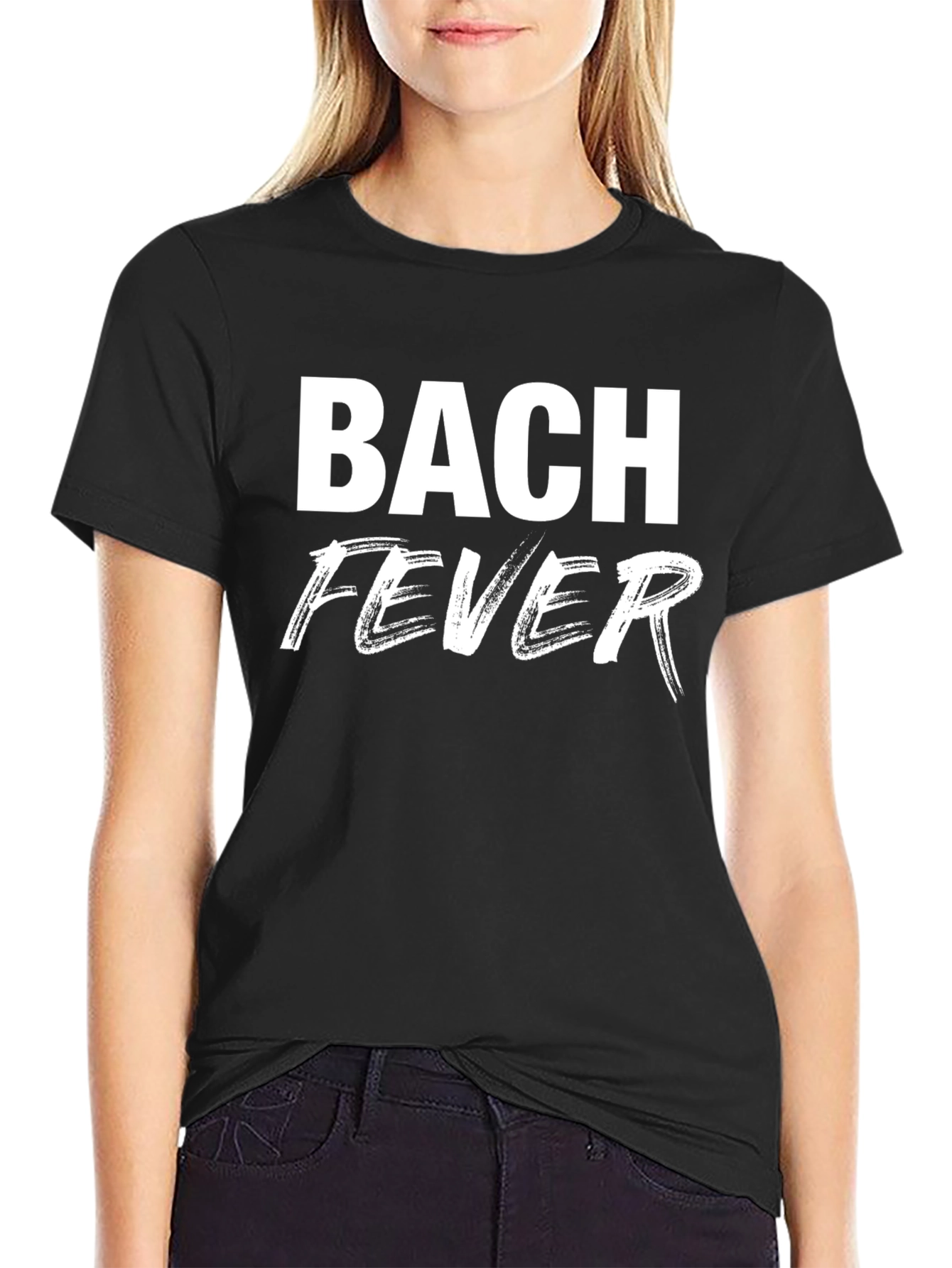 Bach Fever Black T-Shirt - Music Lover Tee