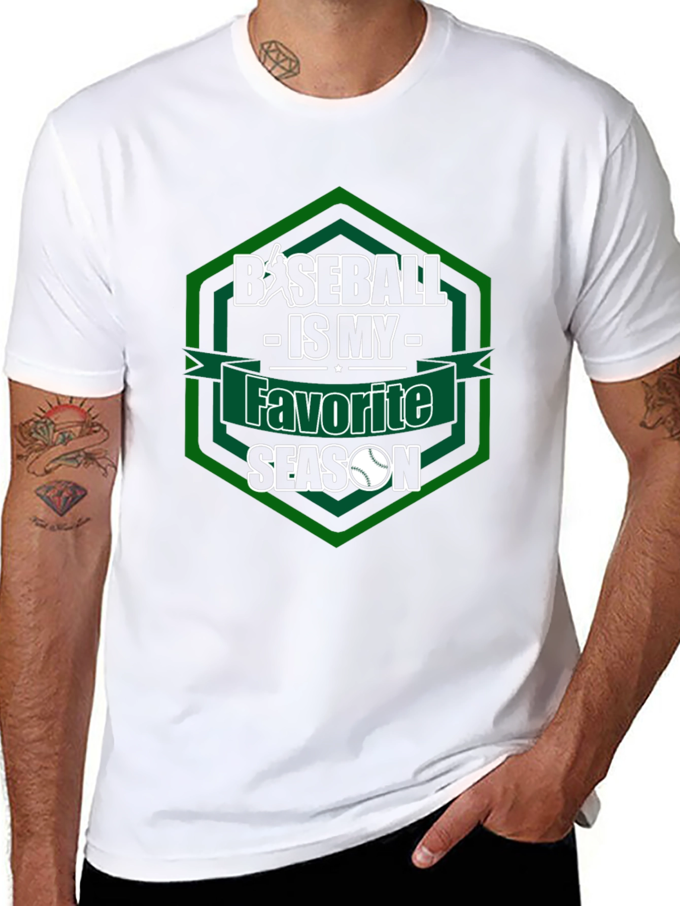 Baseball Is My Favorite Season T-Shirt