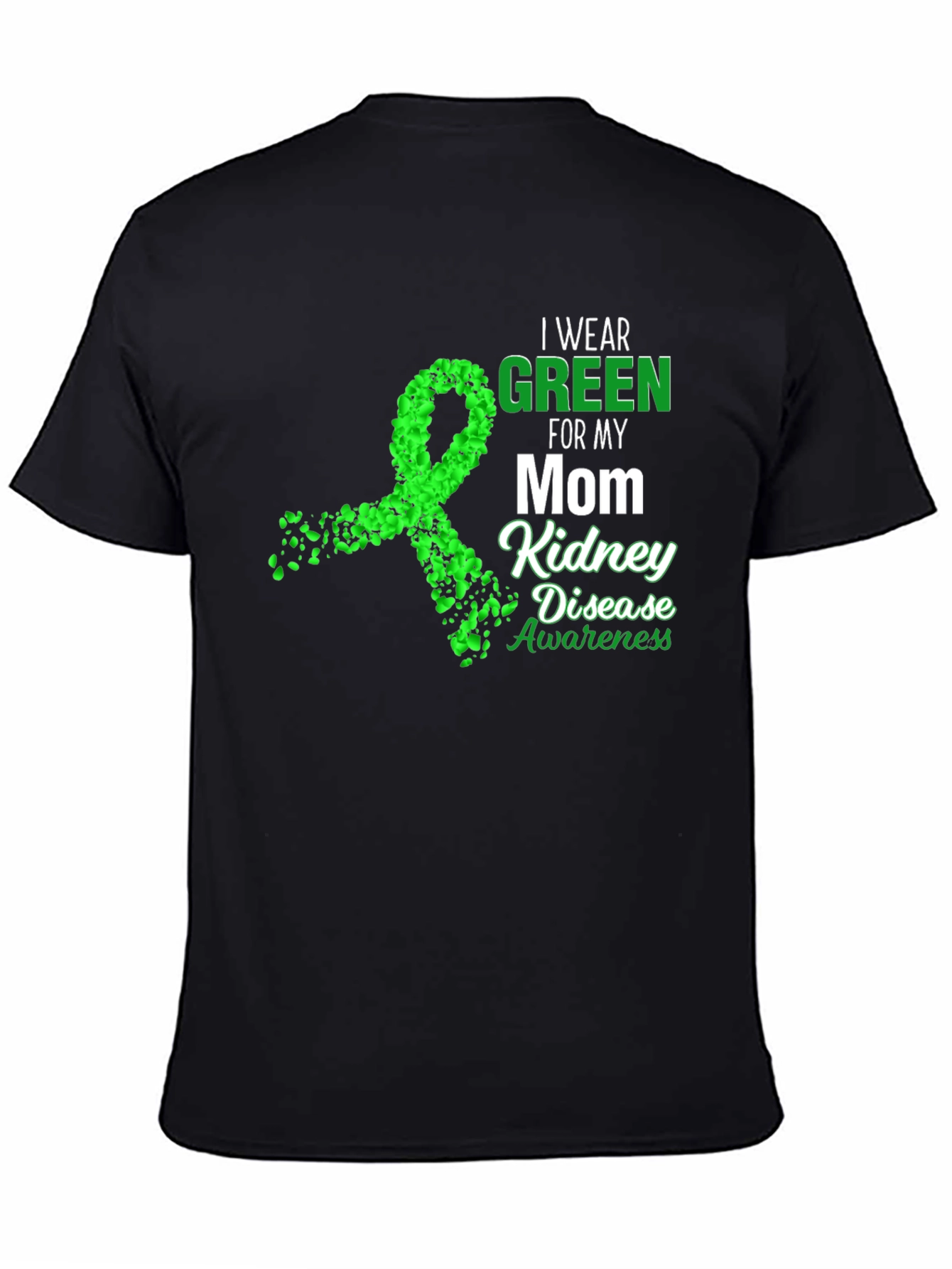 Green Ribbon Kidney Disease Awareness T-Shirt