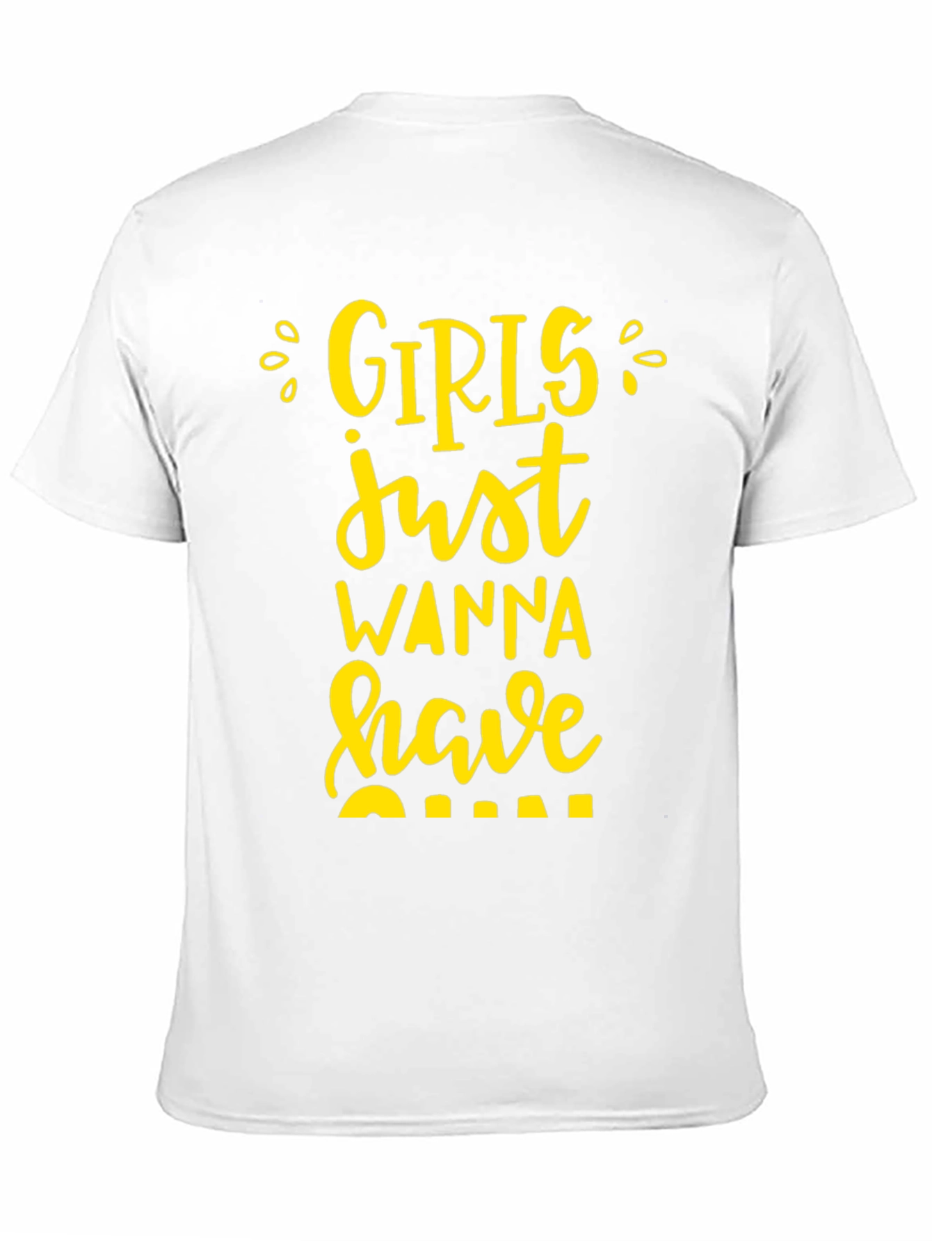 Girls Just Wanna Have Fun Graphic Tee