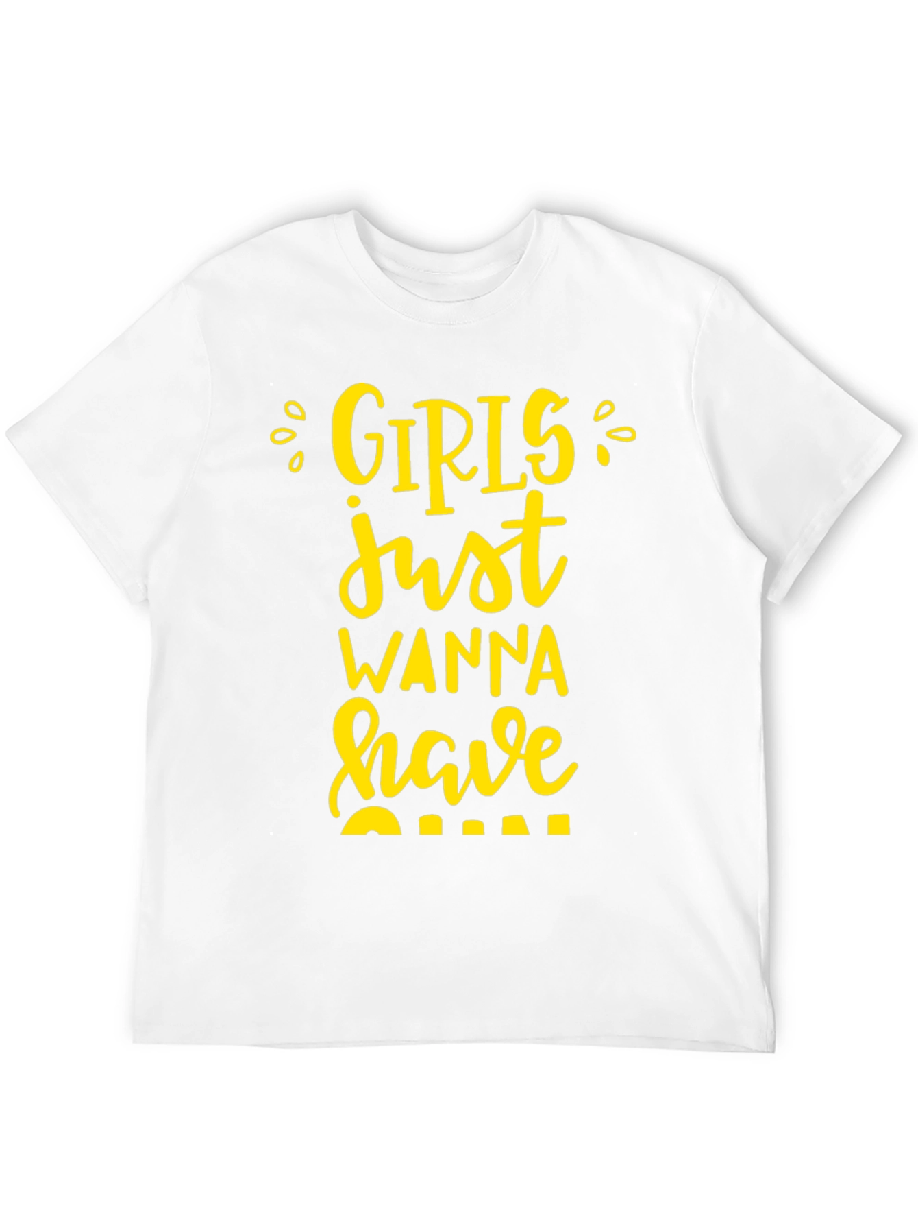 Girls Just Wanna Have Fun Graphic Tee