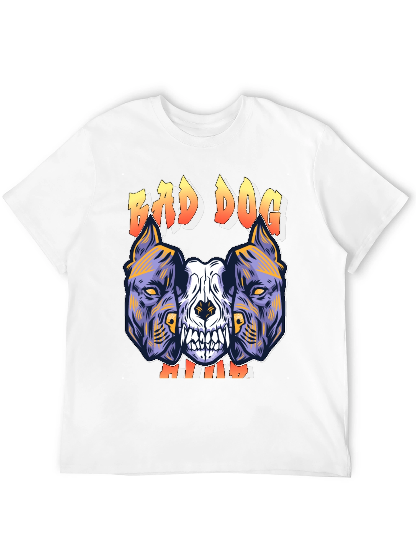 Bad Dog Graphic Tee - Mens Black T-Shirt