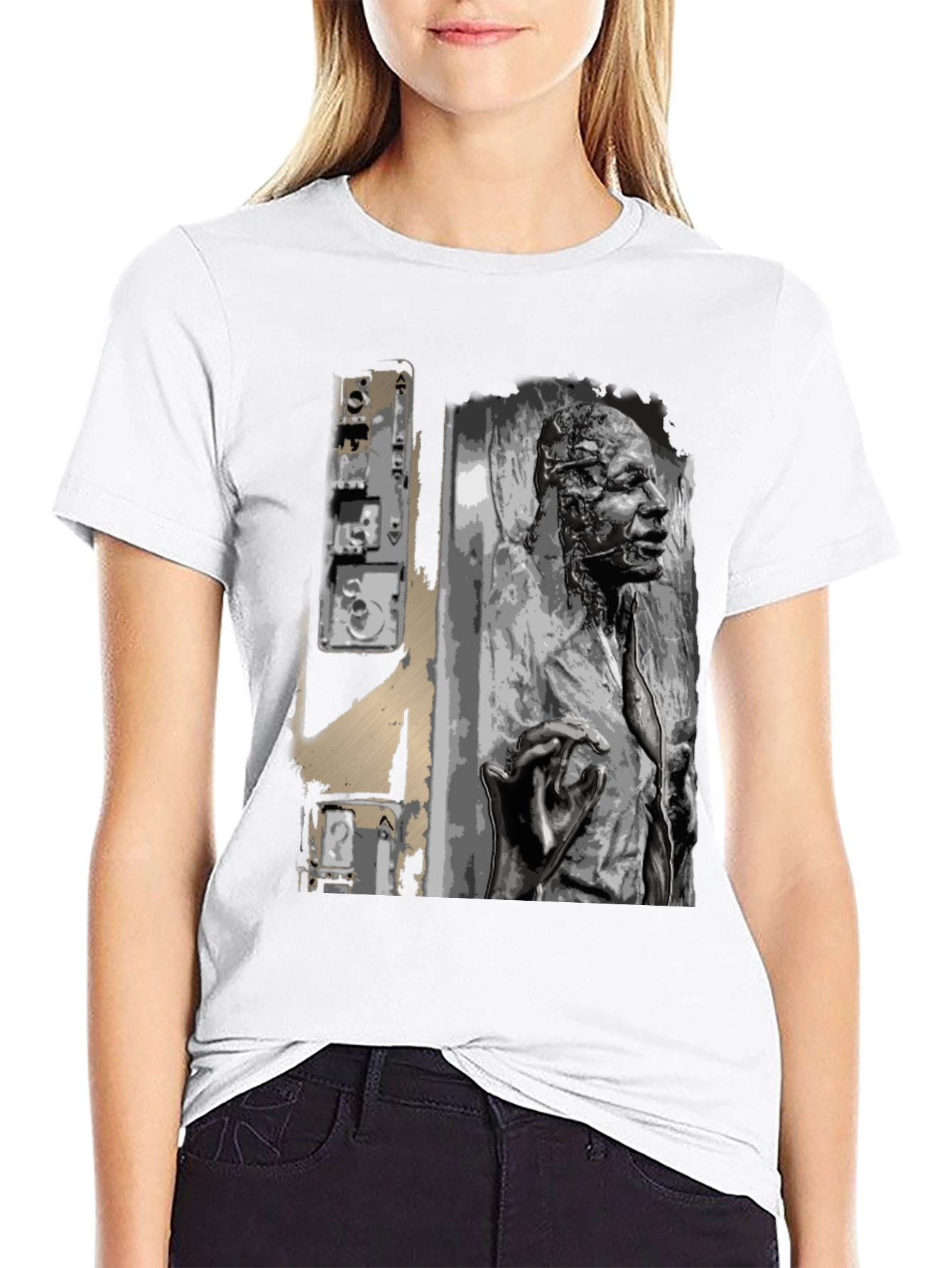 Han Solo Carbonite T-Shirt - Sci-Fi Graphic Tee
